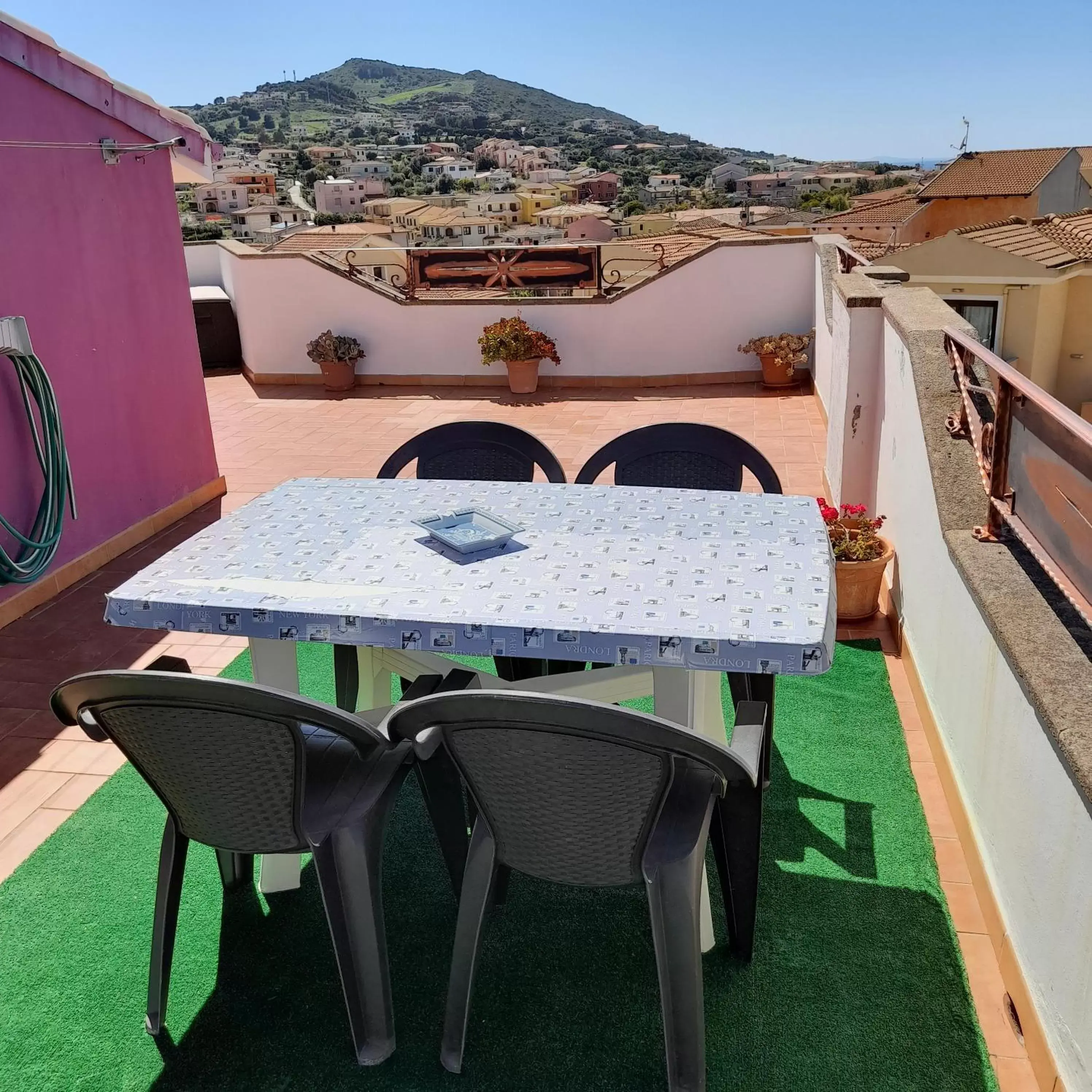 Balcony/Terrace in La Fortezza casa vacanze & appartament