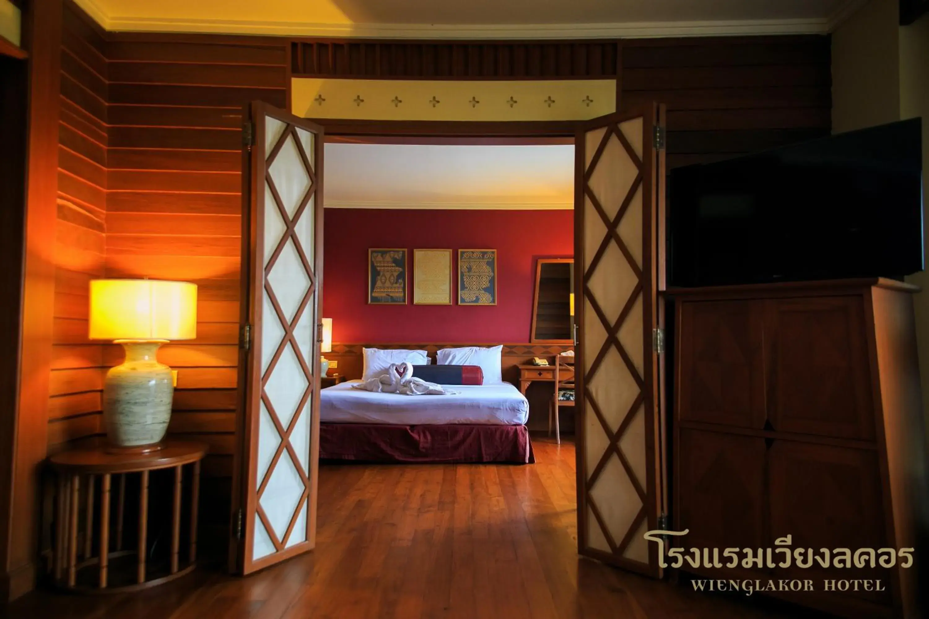 Bed in Wienglakor Hotel (SHA Extra Plus)