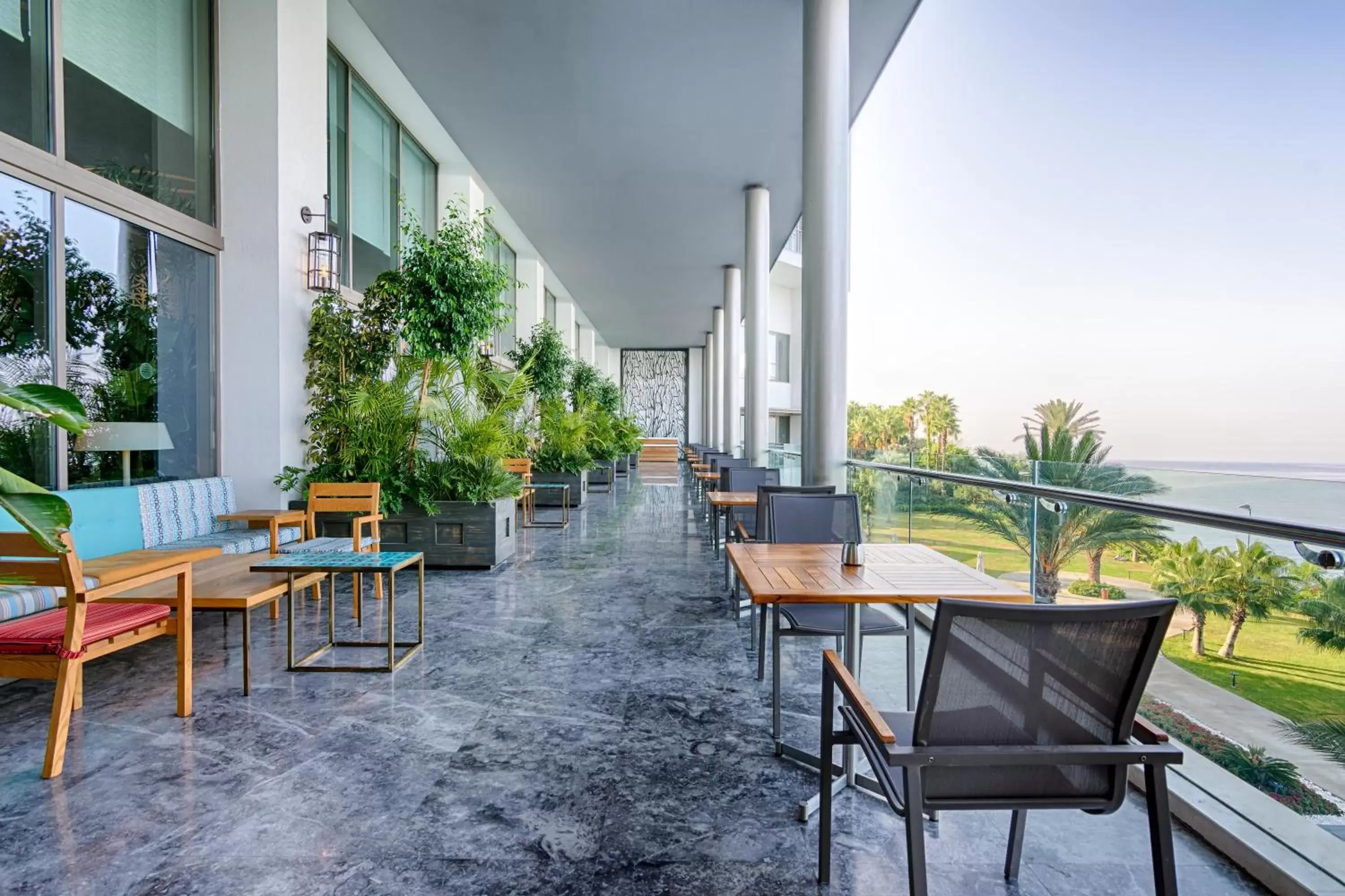 Balcony/Terrace in Akra Hotel