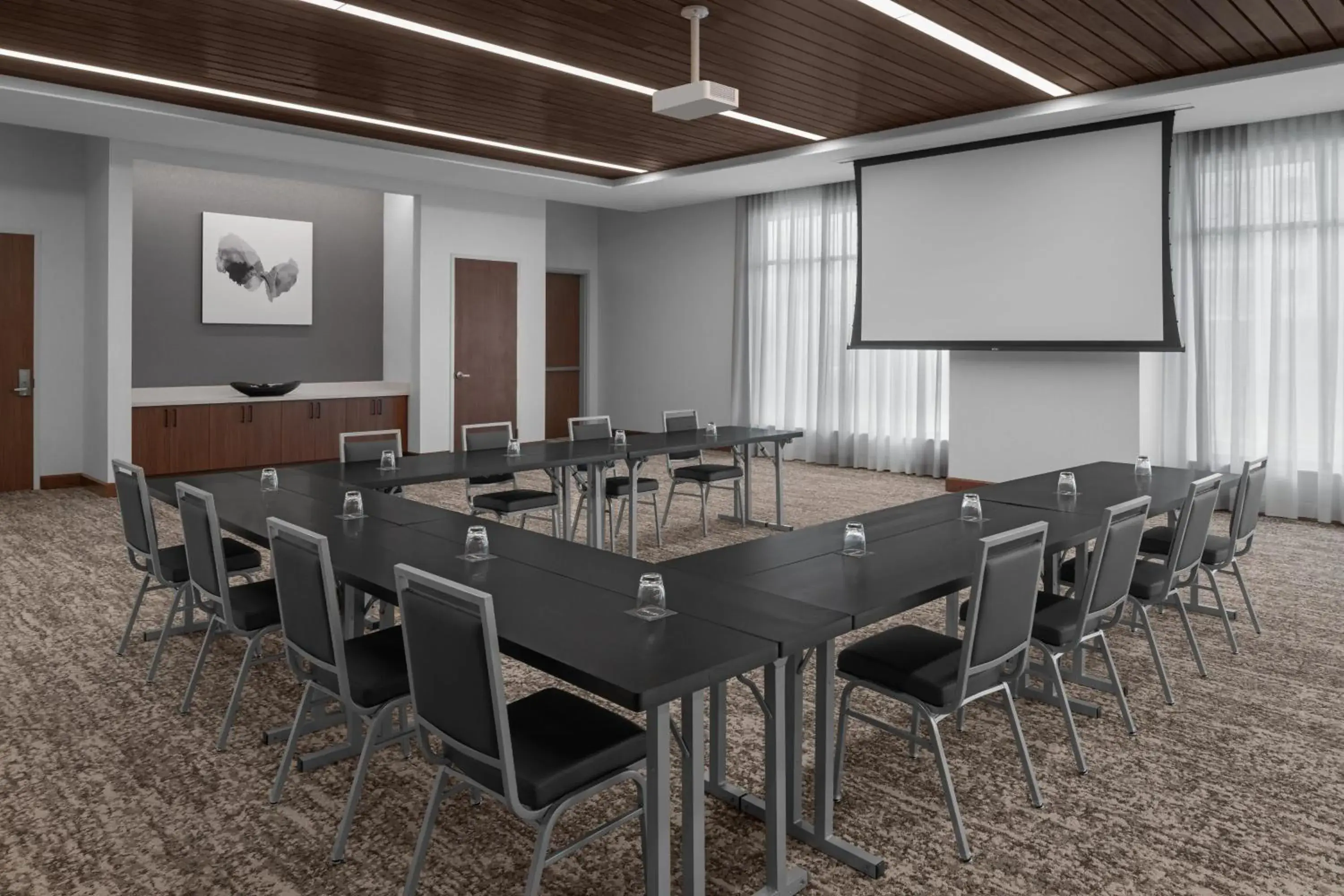 Meeting/conference room in AC Hotel by Marriott Lansing University Area