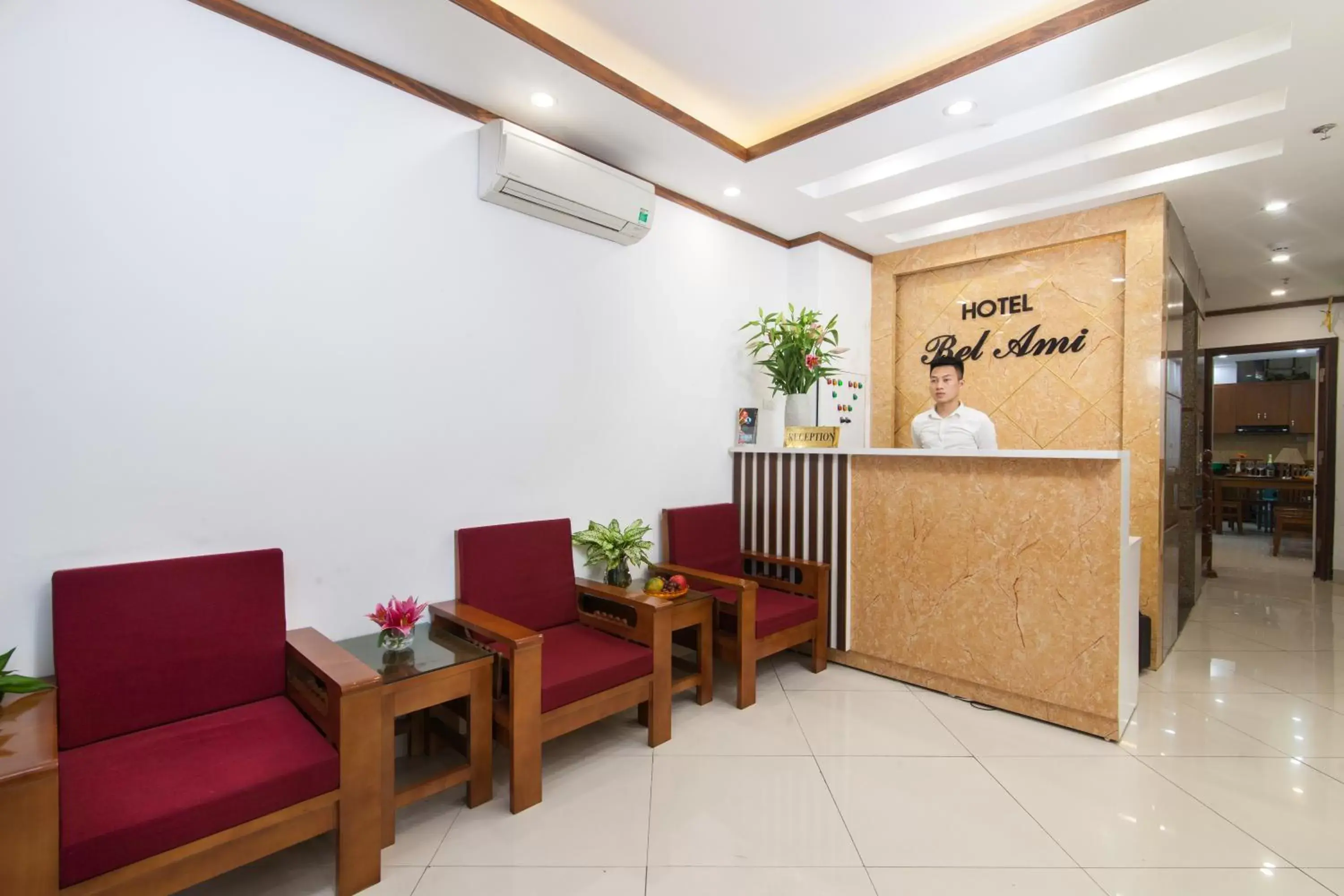 Lobby or reception in Hanoi Bel Ami Hotel Lobby or reception in Hanoi Bel Ami Hotel