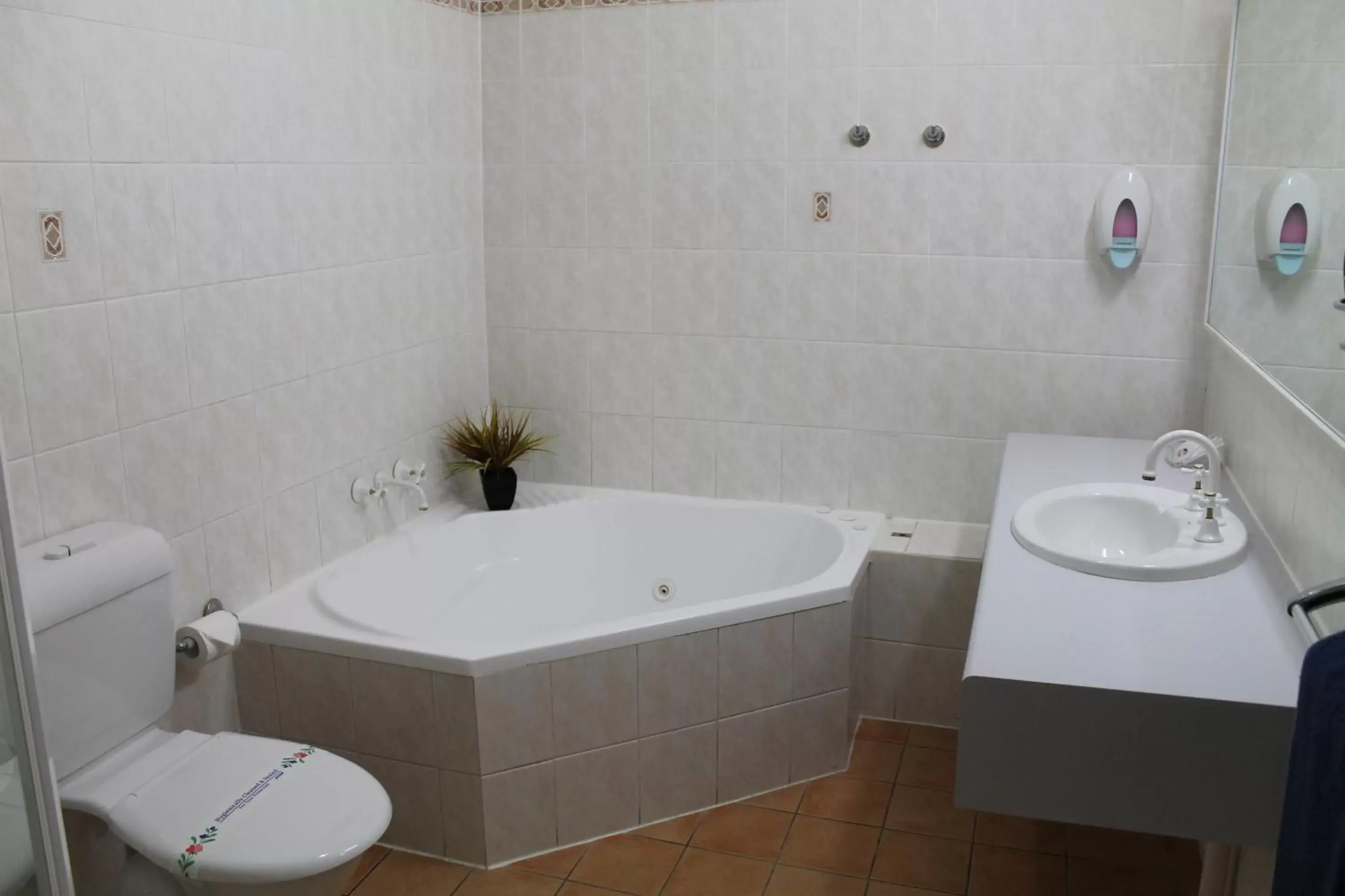 Bathroom in Lakeview Motor Inn Bathroom in Lakeview Motor Inn