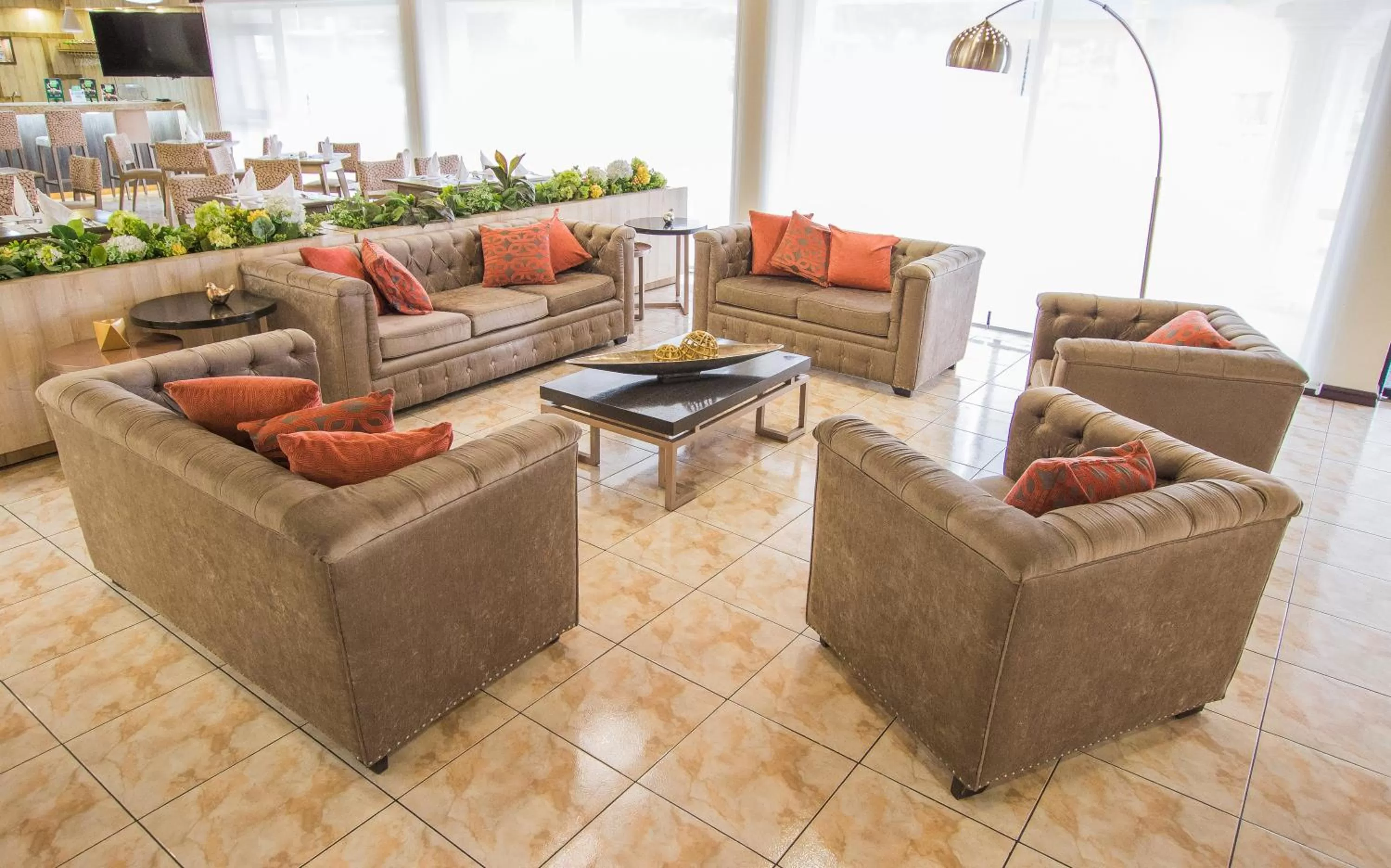 Lobby or reception in Hotel Ajavi