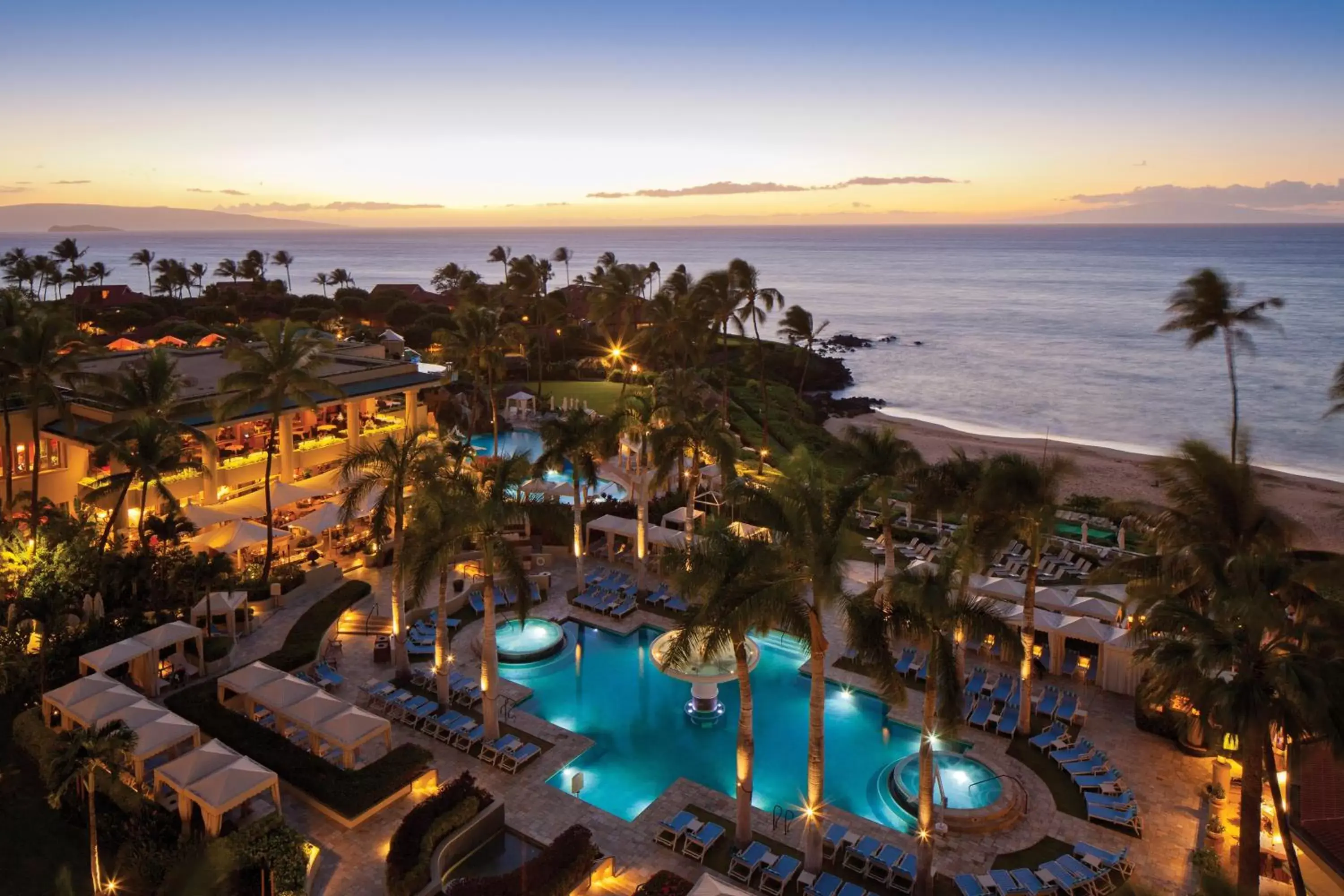 Bird's eye view, Pool View in Four Seasons Resort Maui at Wailea