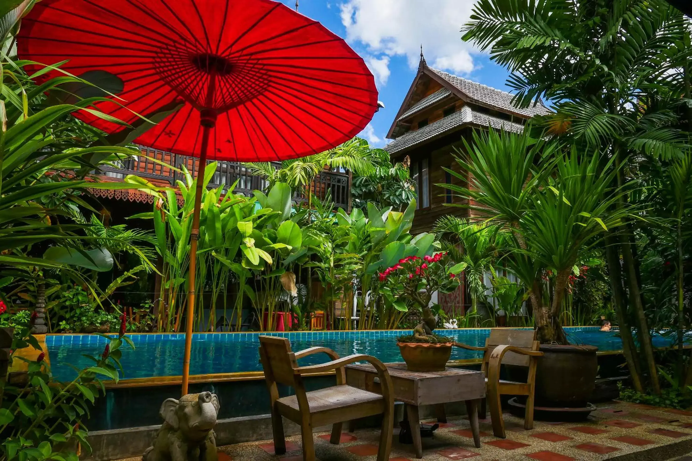 Swimming pool in Hongkhao Village