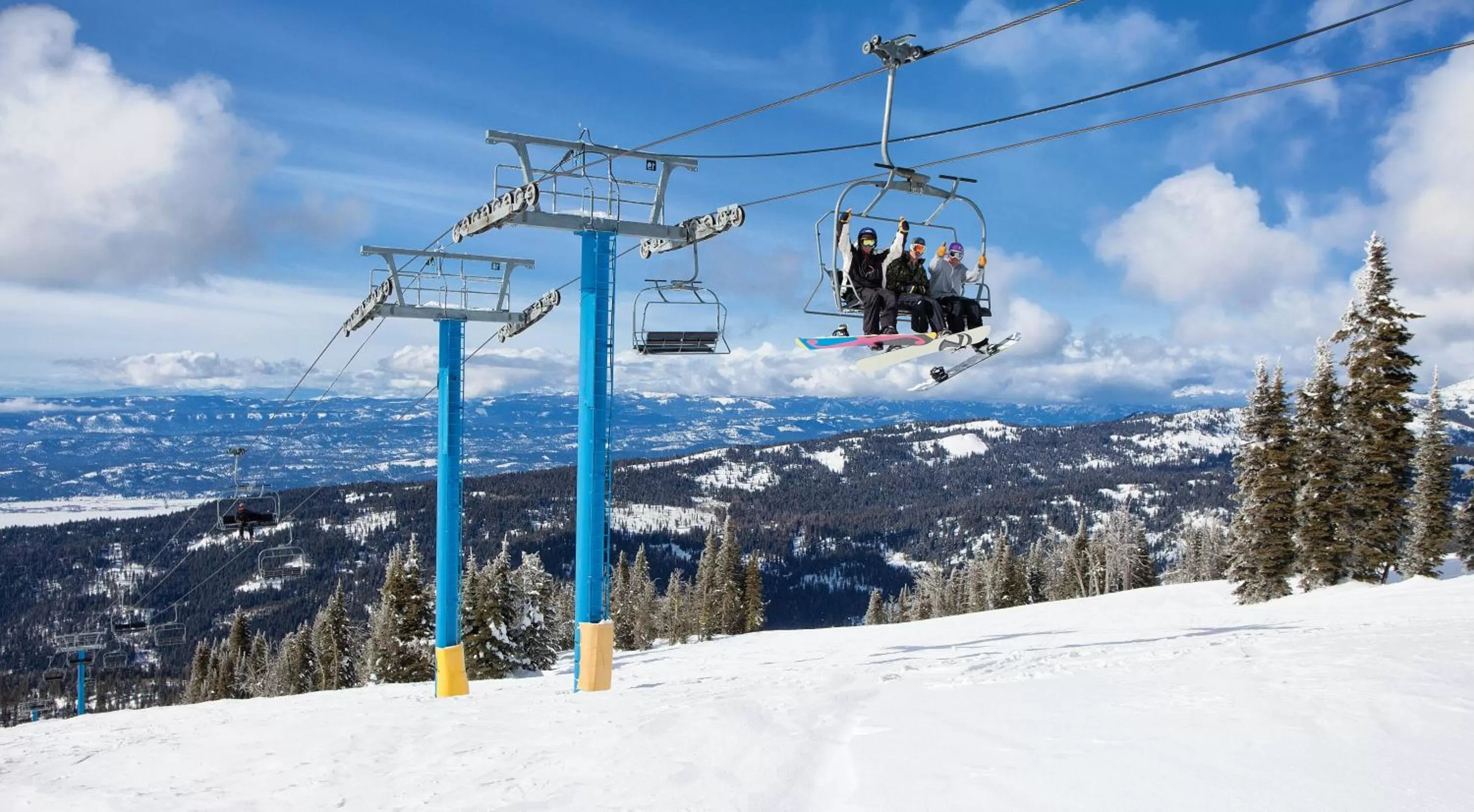 Skiing in WorldMark McCall