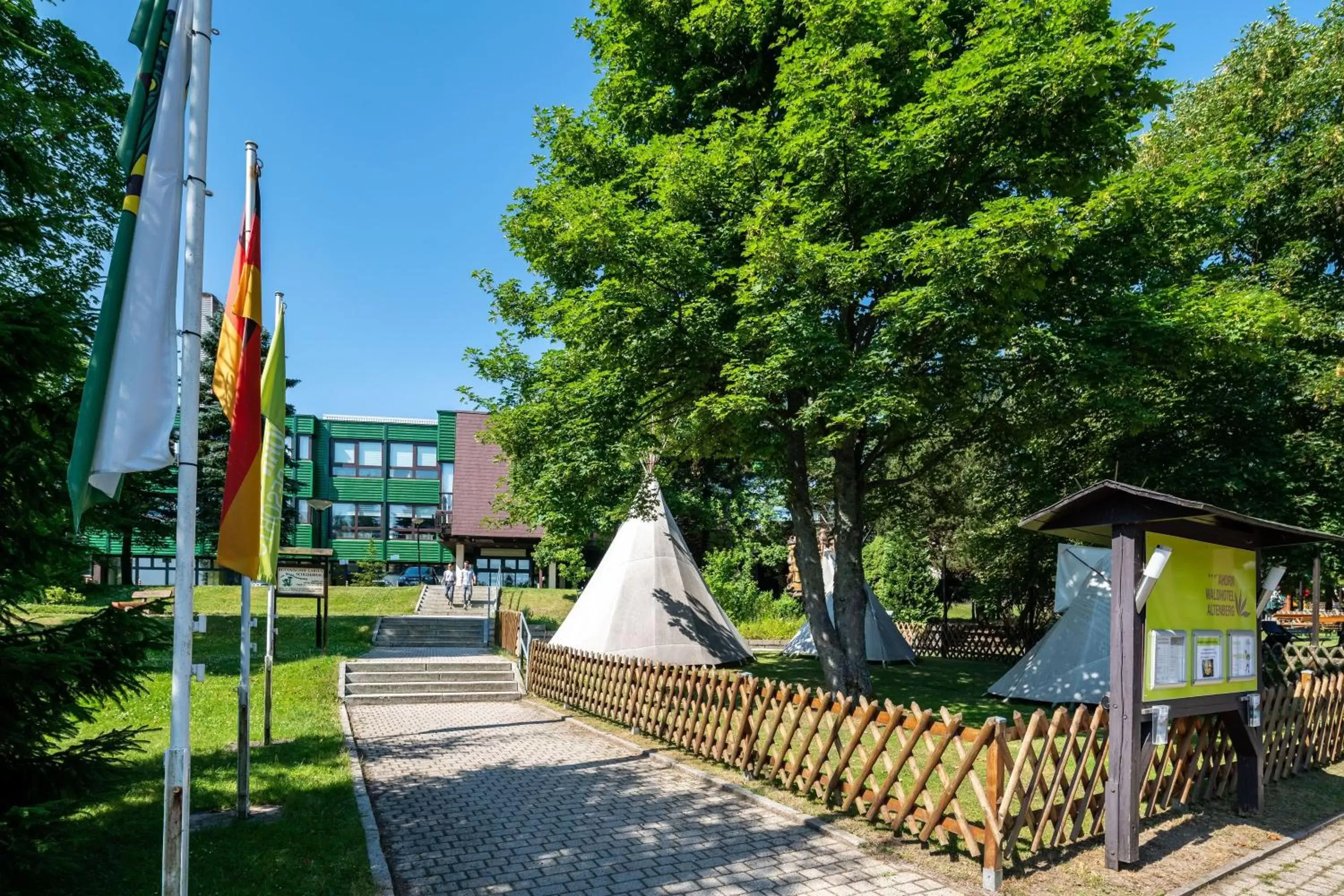 Property building in AHORN Waldhotel Altenberg