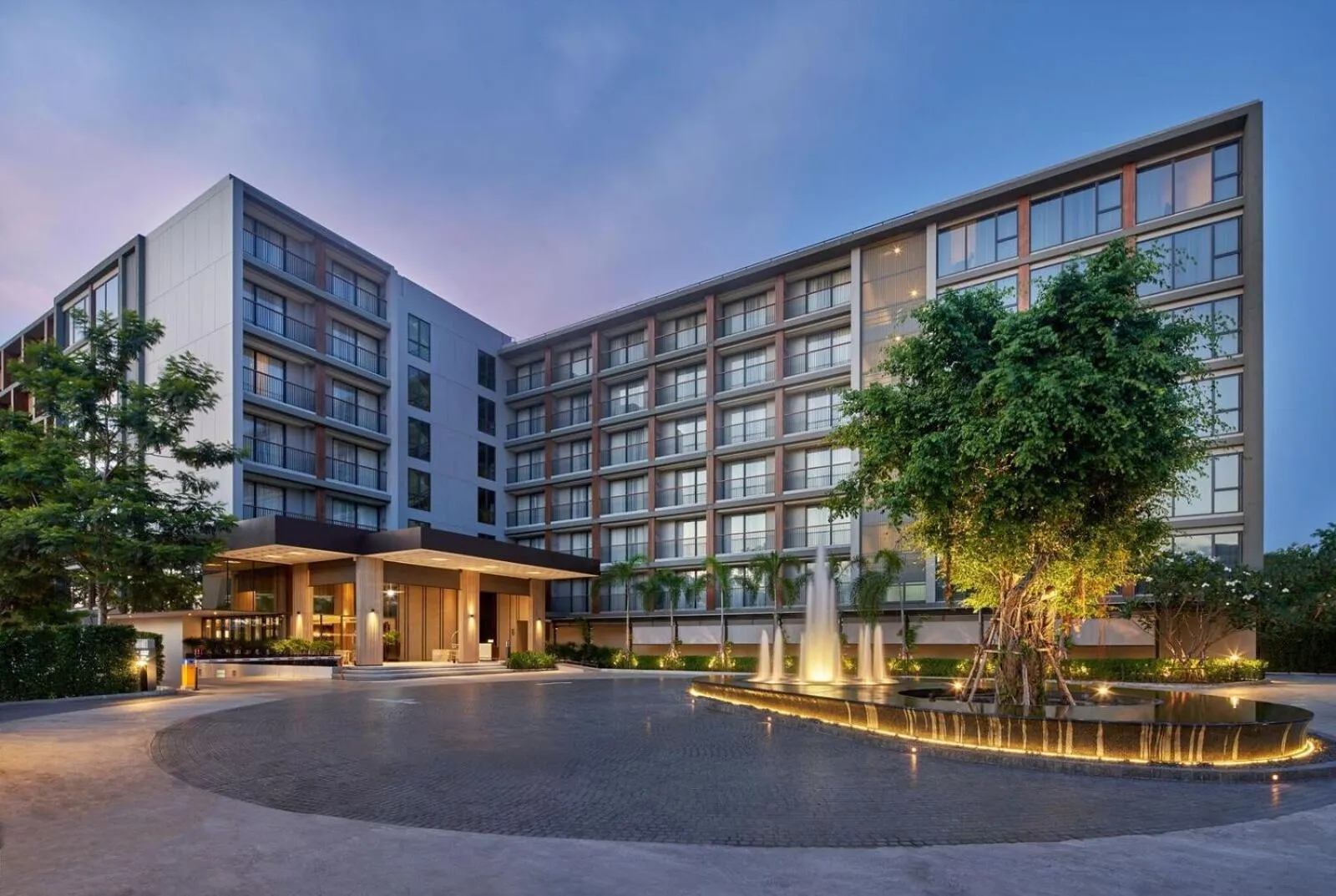 Property building in The Park Nine Hotel Suvarnabhumi - Free BKK Airport Shuttle