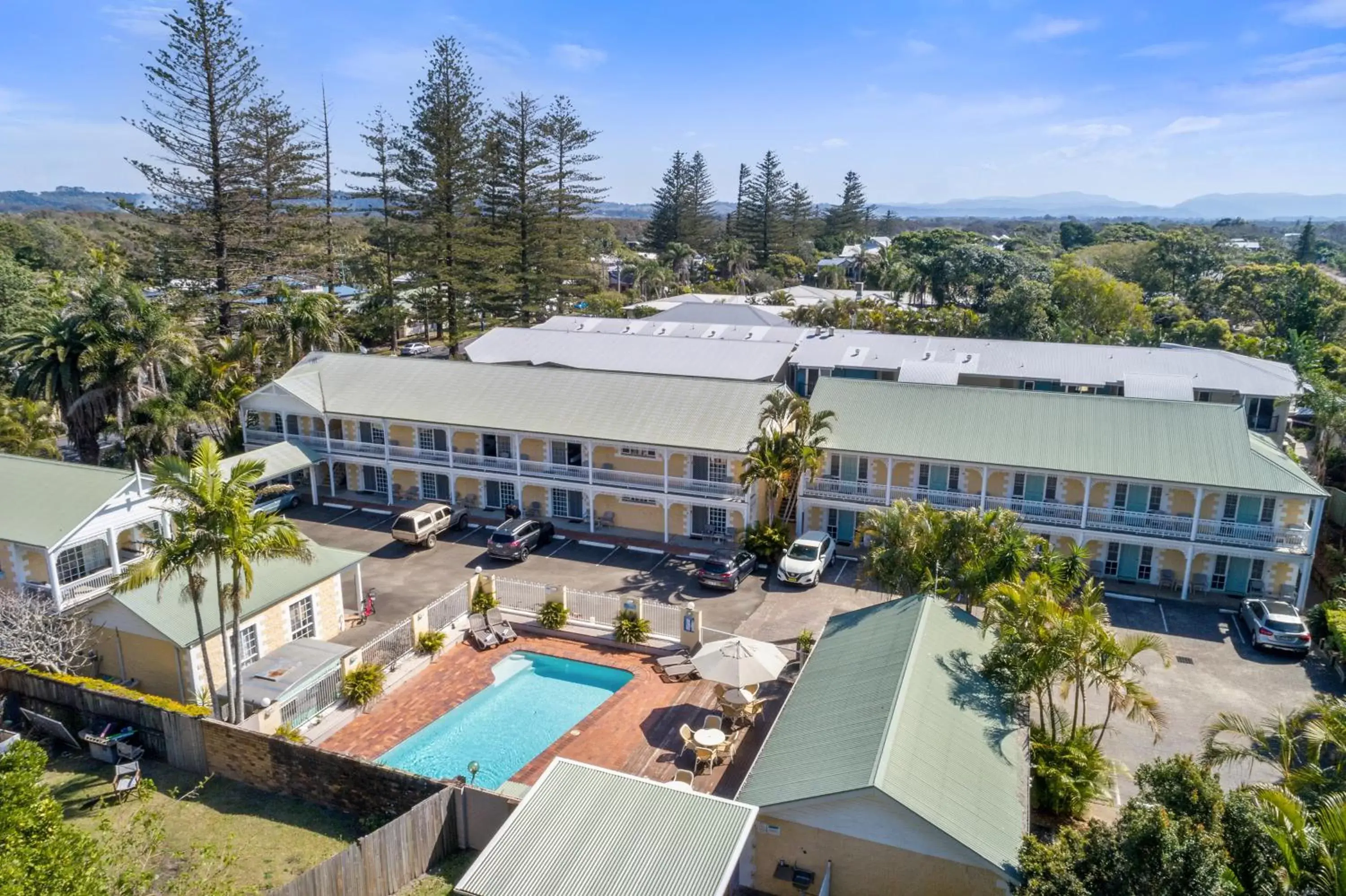 Bird's eye view in Wollongbar Motel