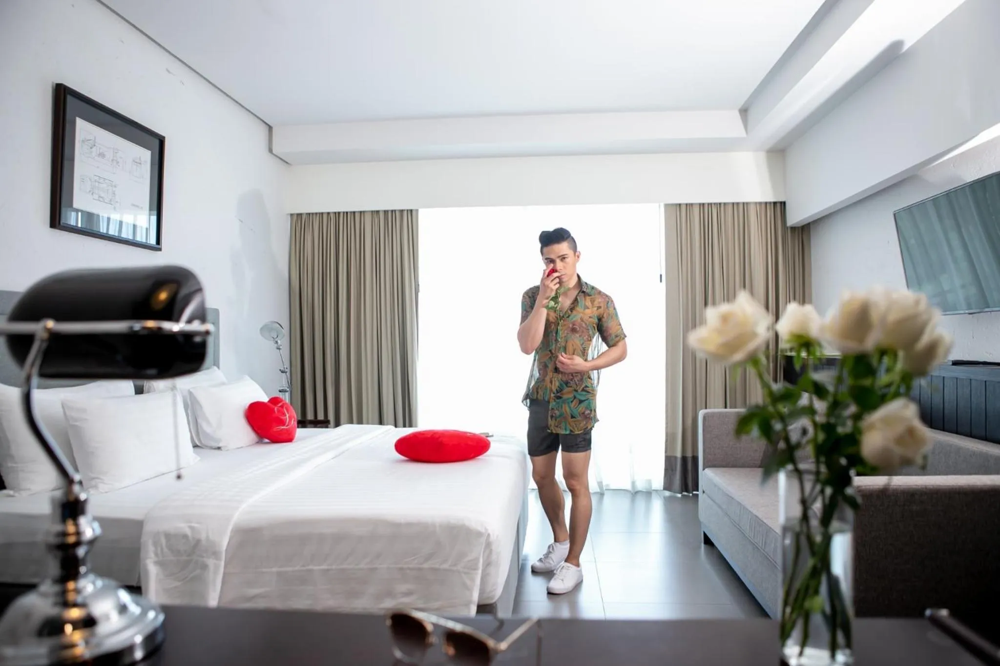 Bedroom, Bed in Sugar Palm Grand Hillside - SHA Plus