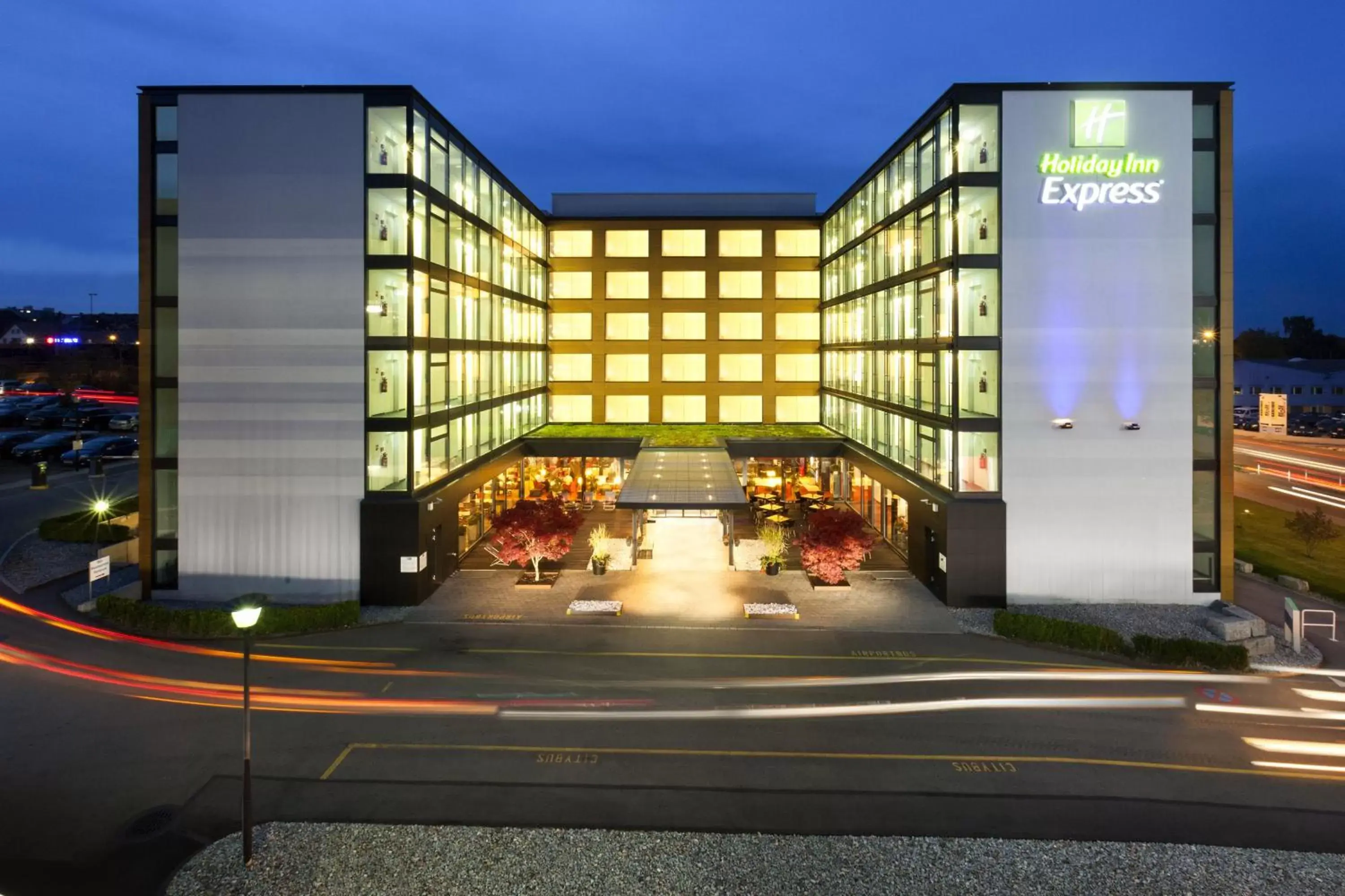 Property building in Holiday Inn Express Zürich Airport, an IHG Hotel