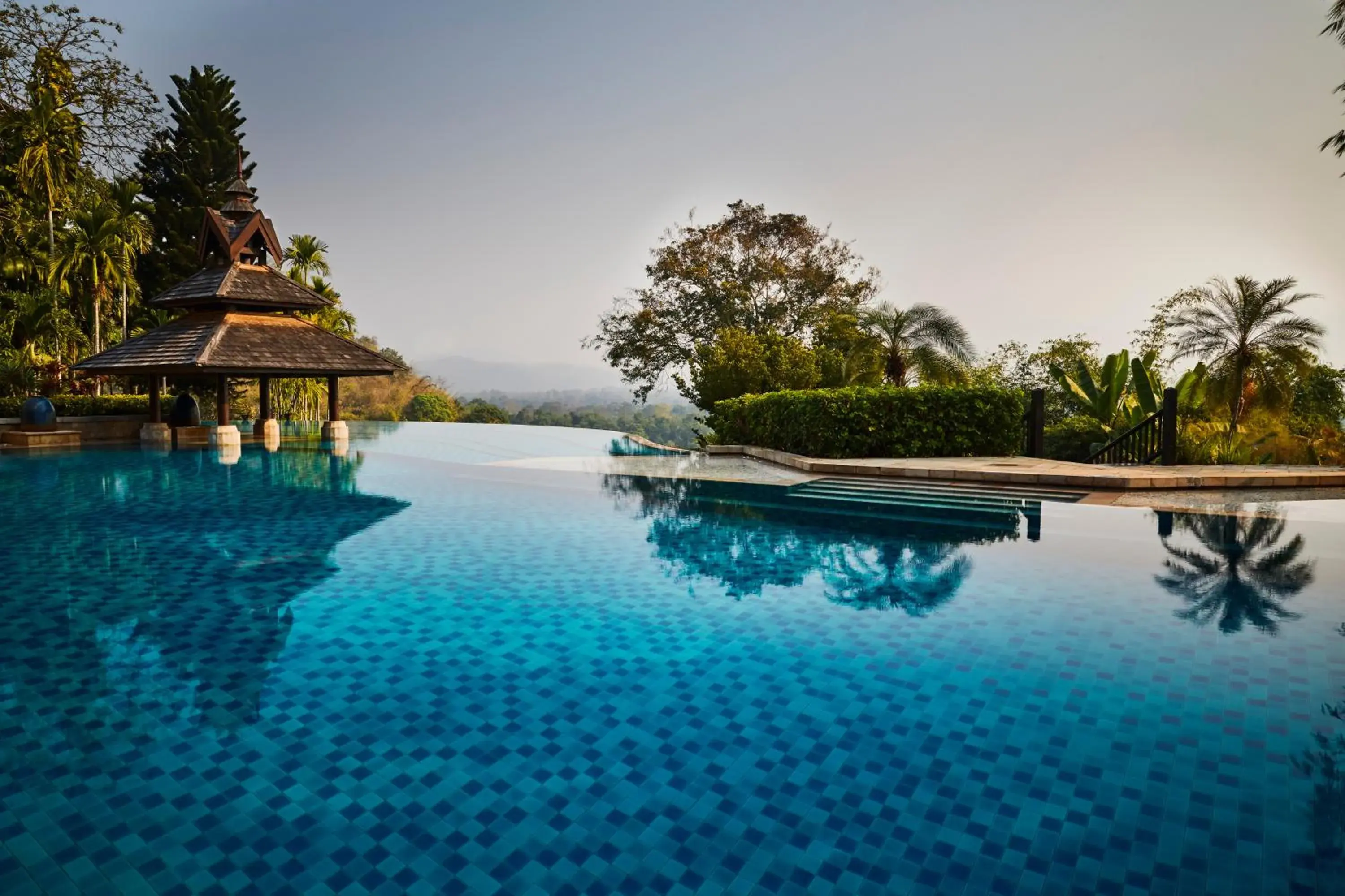 Swimming Pool in Anantara Golden Triangle Elephant Camp & Resort