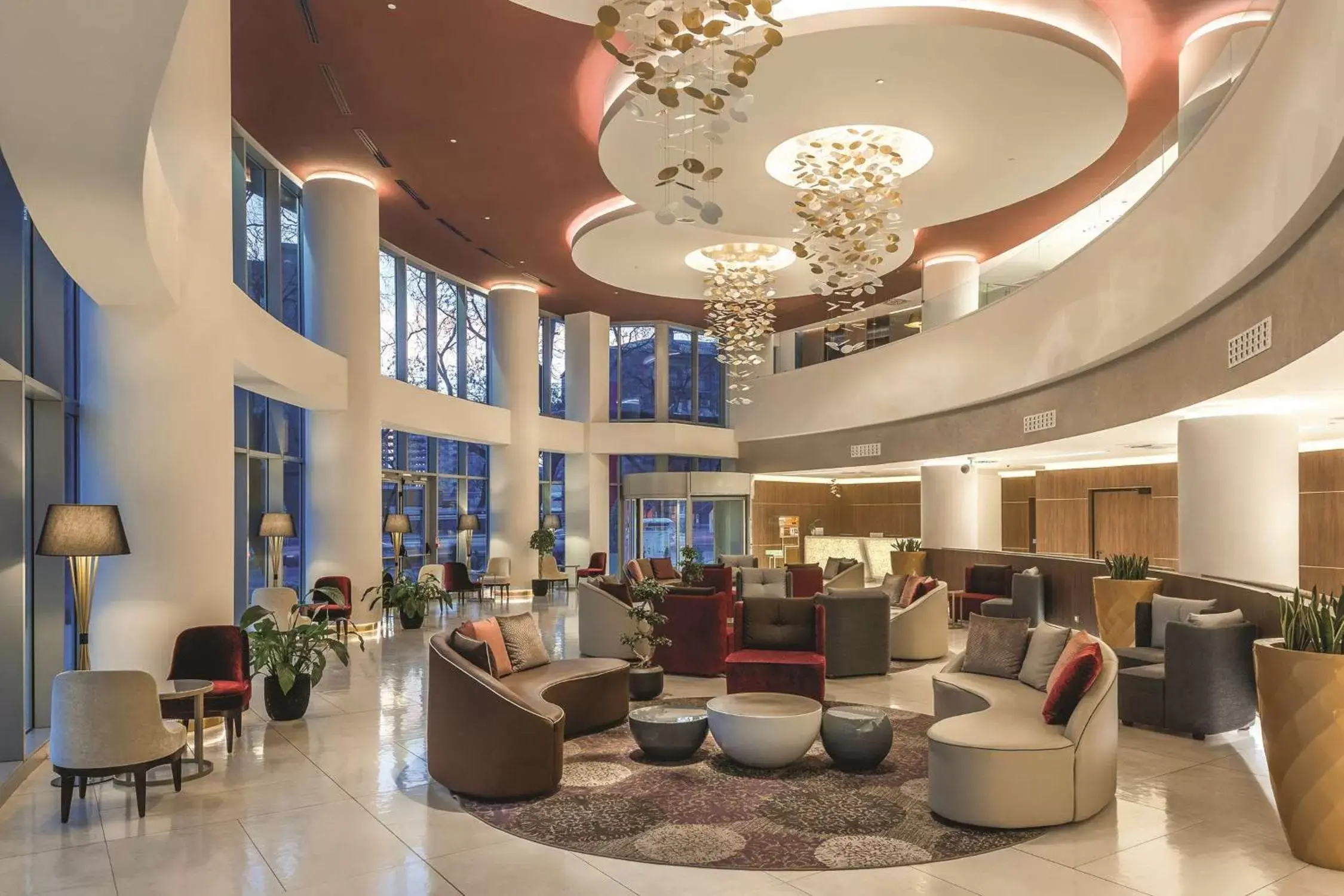 Lobby or reception, Lounge/Bar in DoubleTree by Hilton Yerevan City Centre