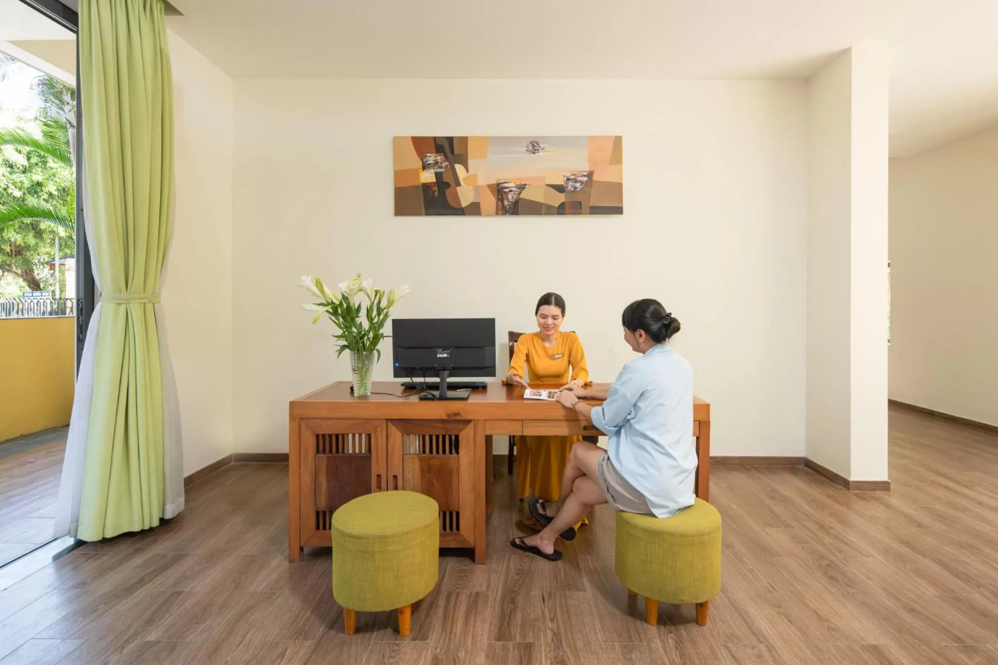 Lobby or reception in Palm Village Hoian - STAY 24H