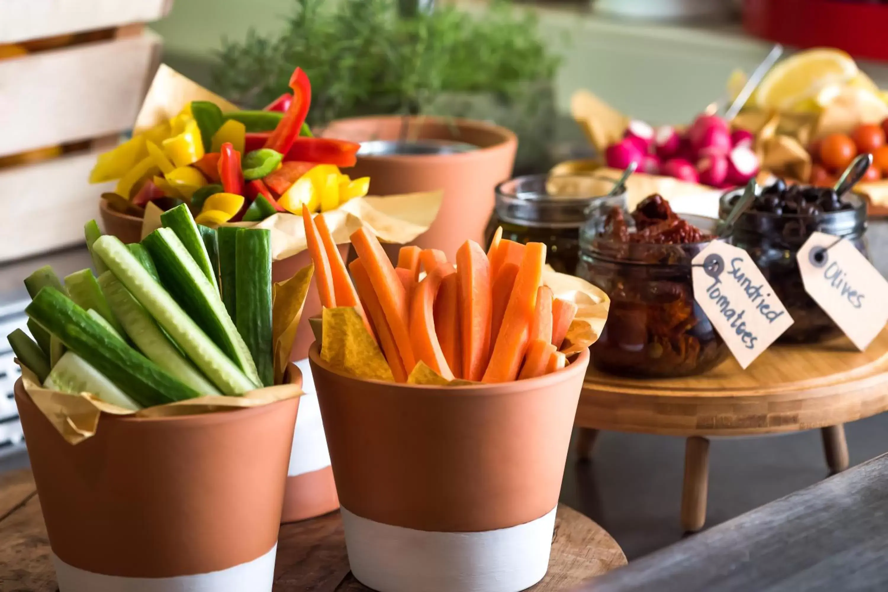 Food close-up in Radisson Blu Hotel, Riyadh