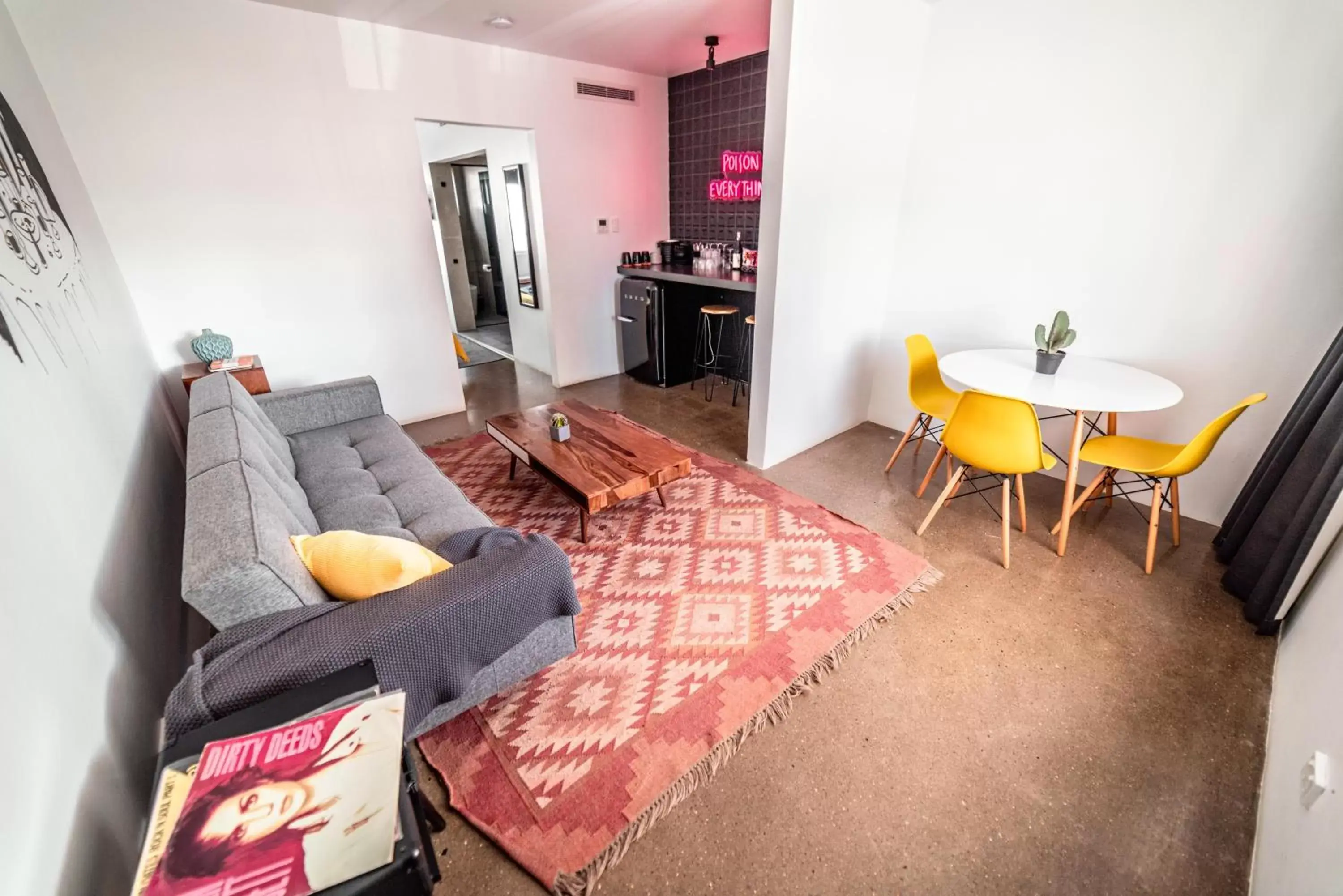 Seating Area in The Pink Hotel Coolangatta