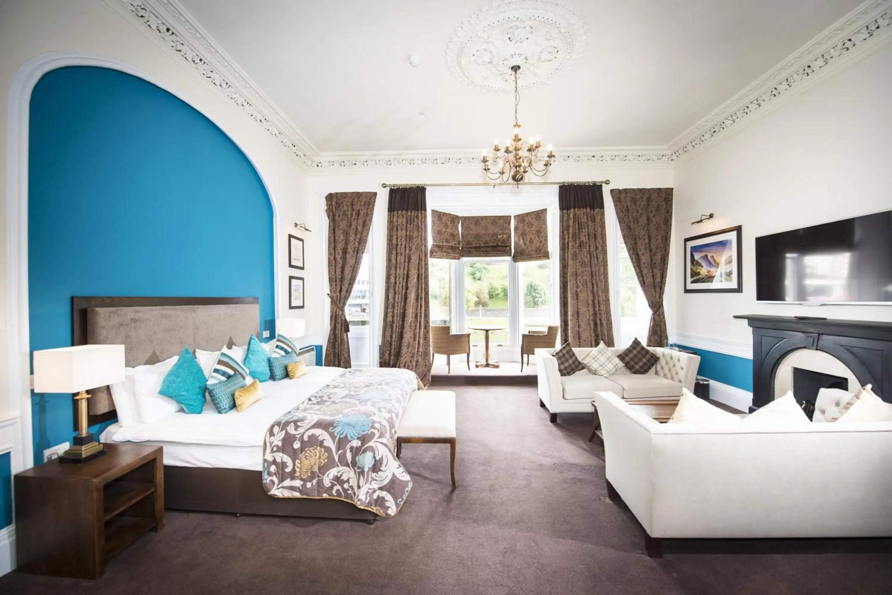 Suite with River View in Columba Hotel Inverness by Compass Hospitality