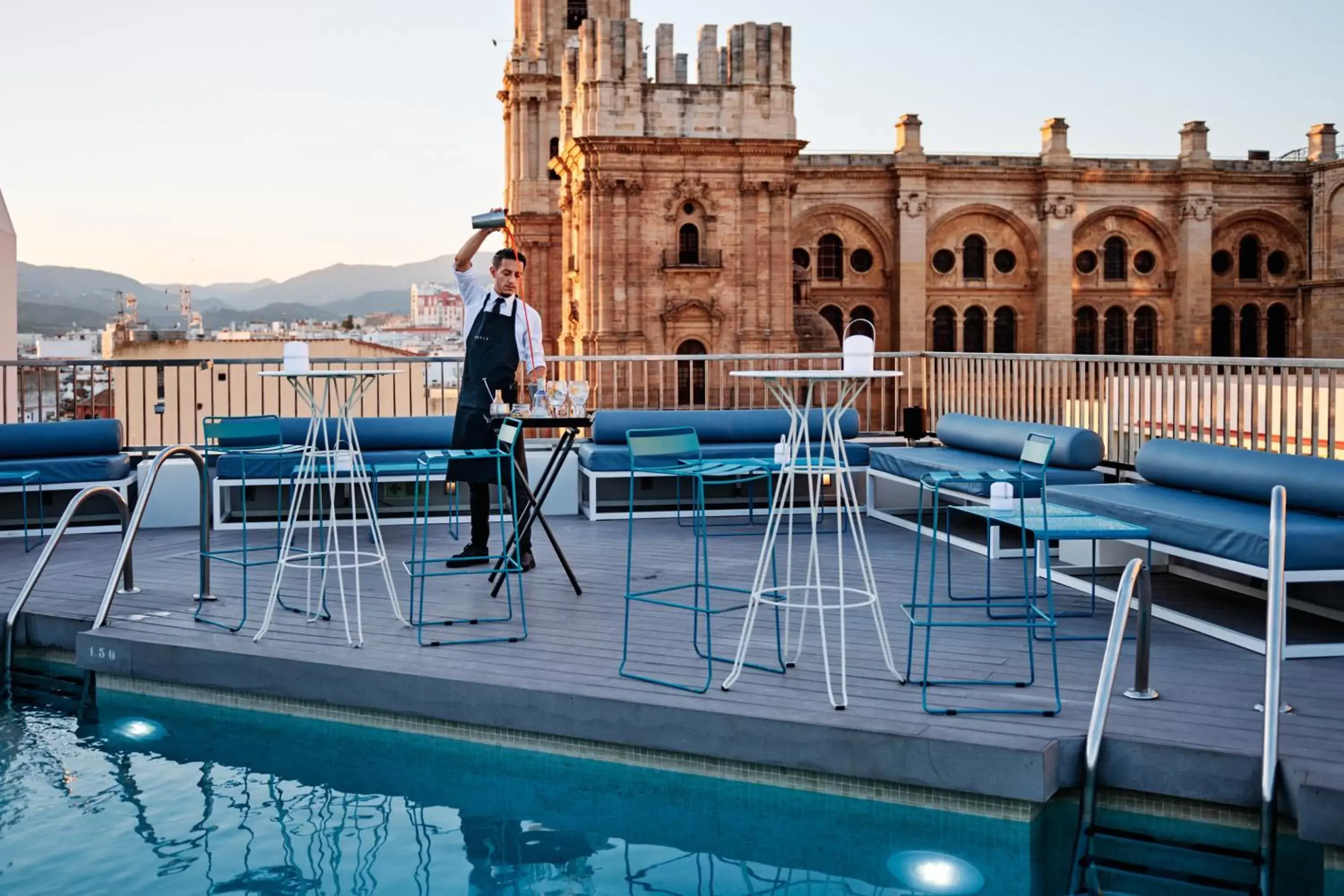 City view, Swimming Pool in Molina Lario