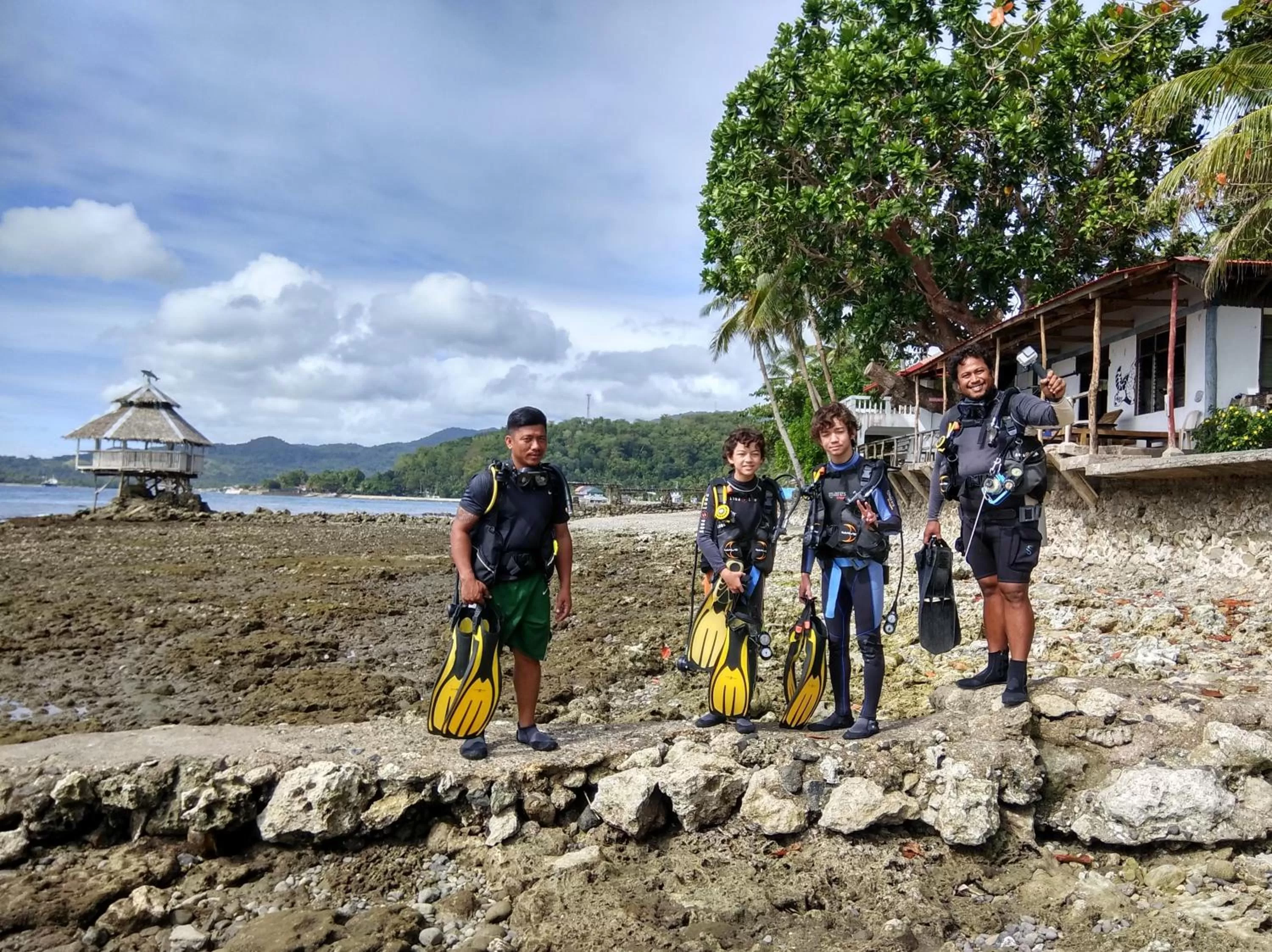 Diving in Paseo Del Mar Seaside Inn