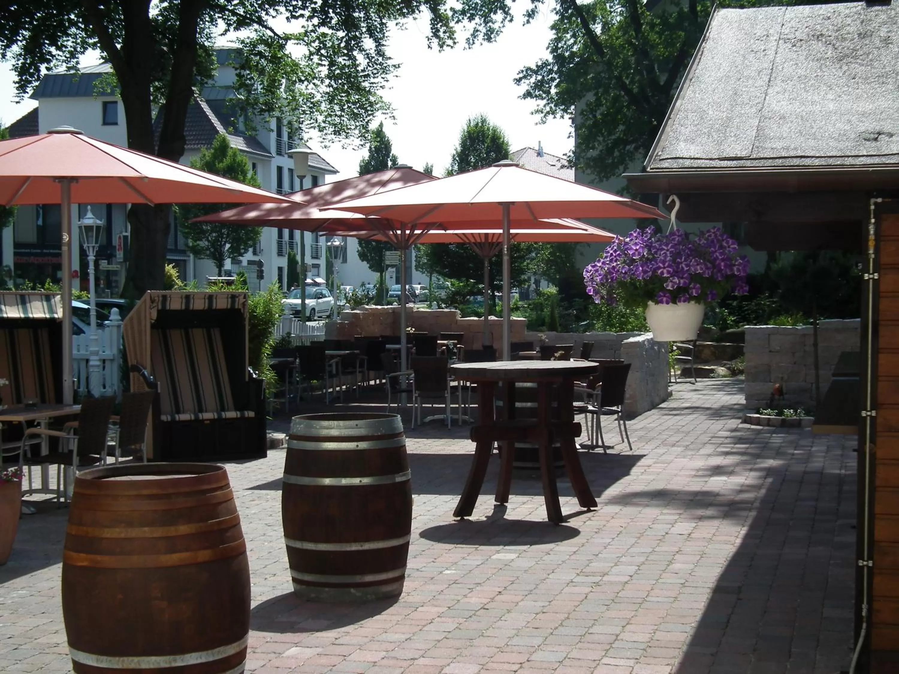 Balcony/Terrace in Akzent Hotel Jonathan