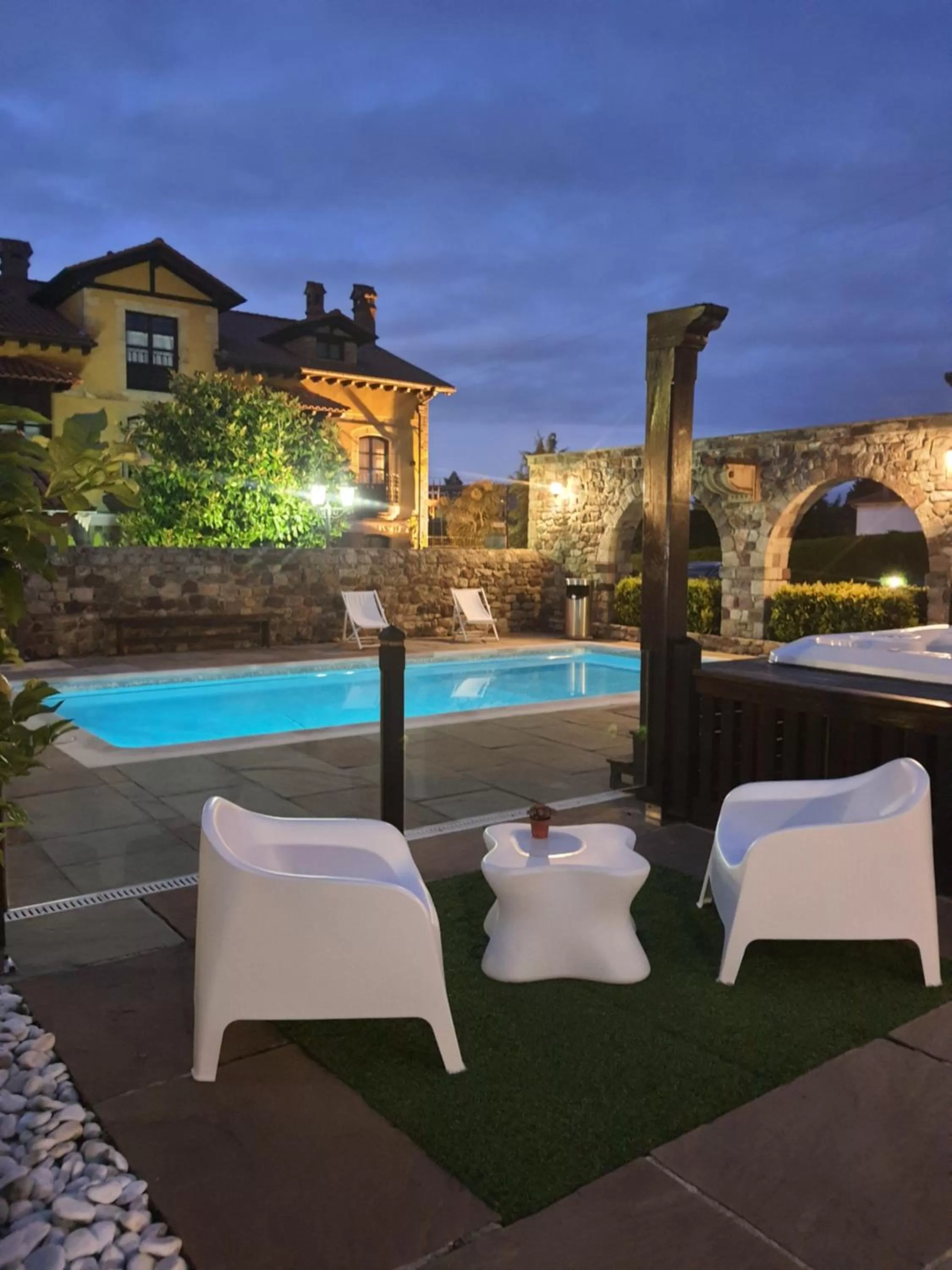 Swimming pool in Posada la Leyenda