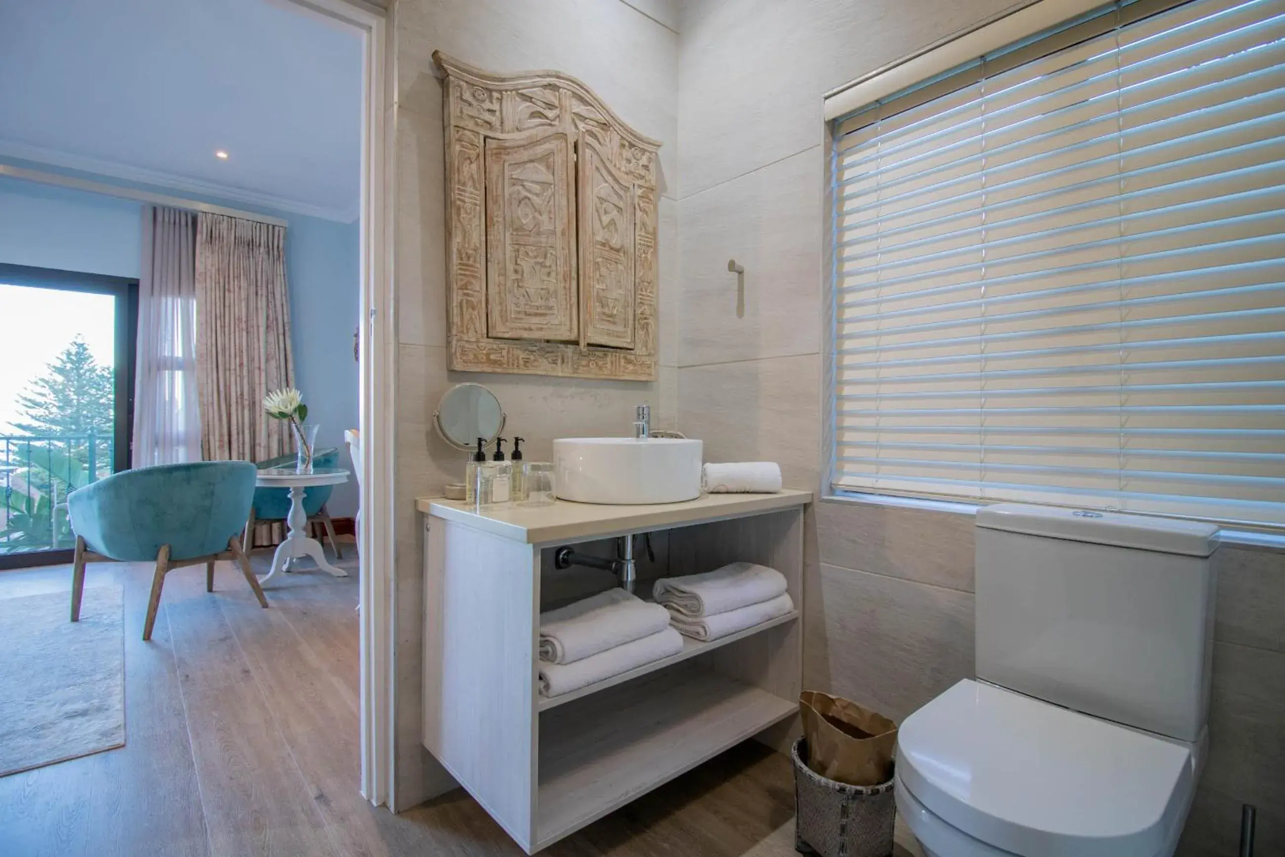 Bathroom in Lavender Manor Guest Lodge