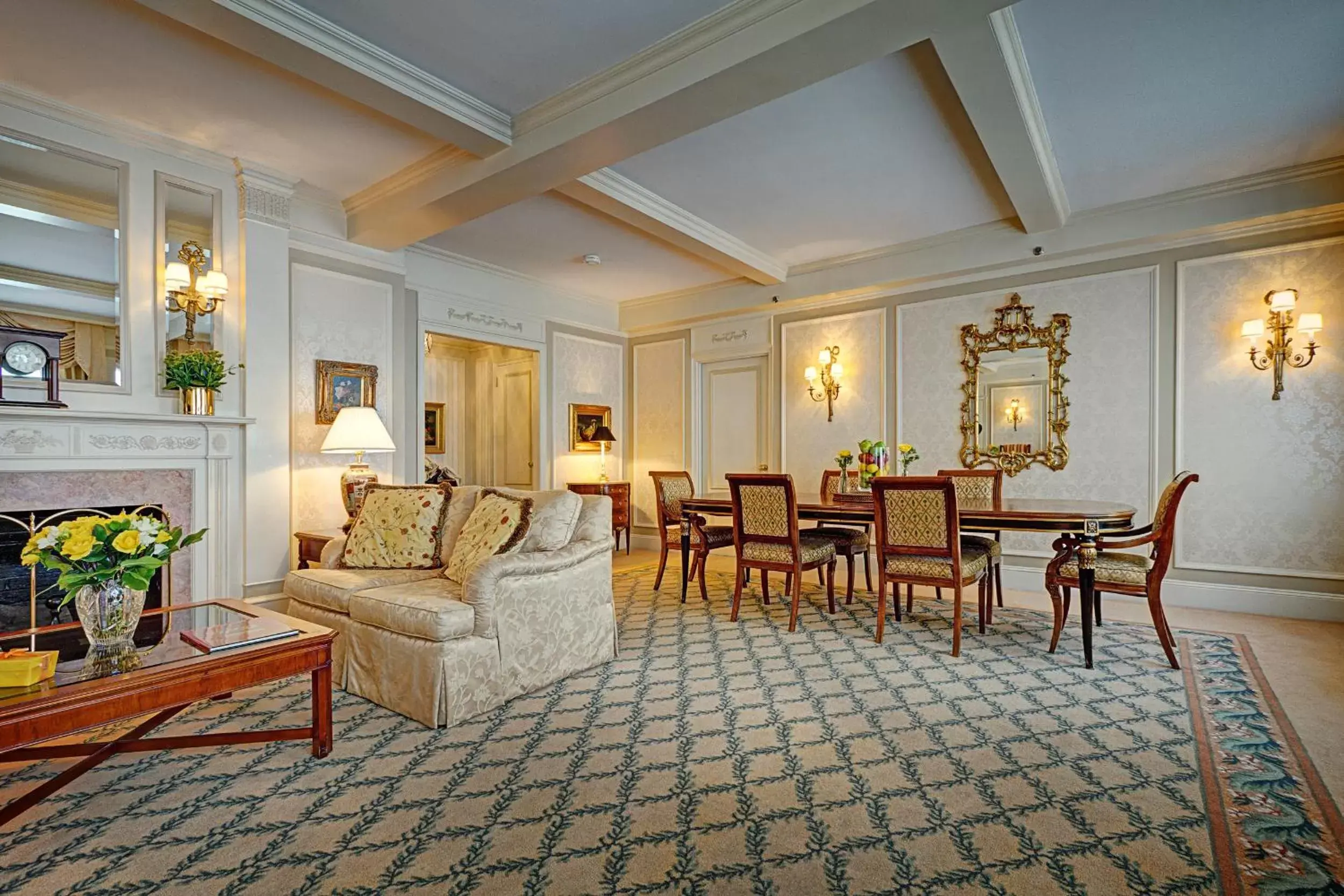 Living room, Seating Area in Hotel Elysee by Library Hotel Collection