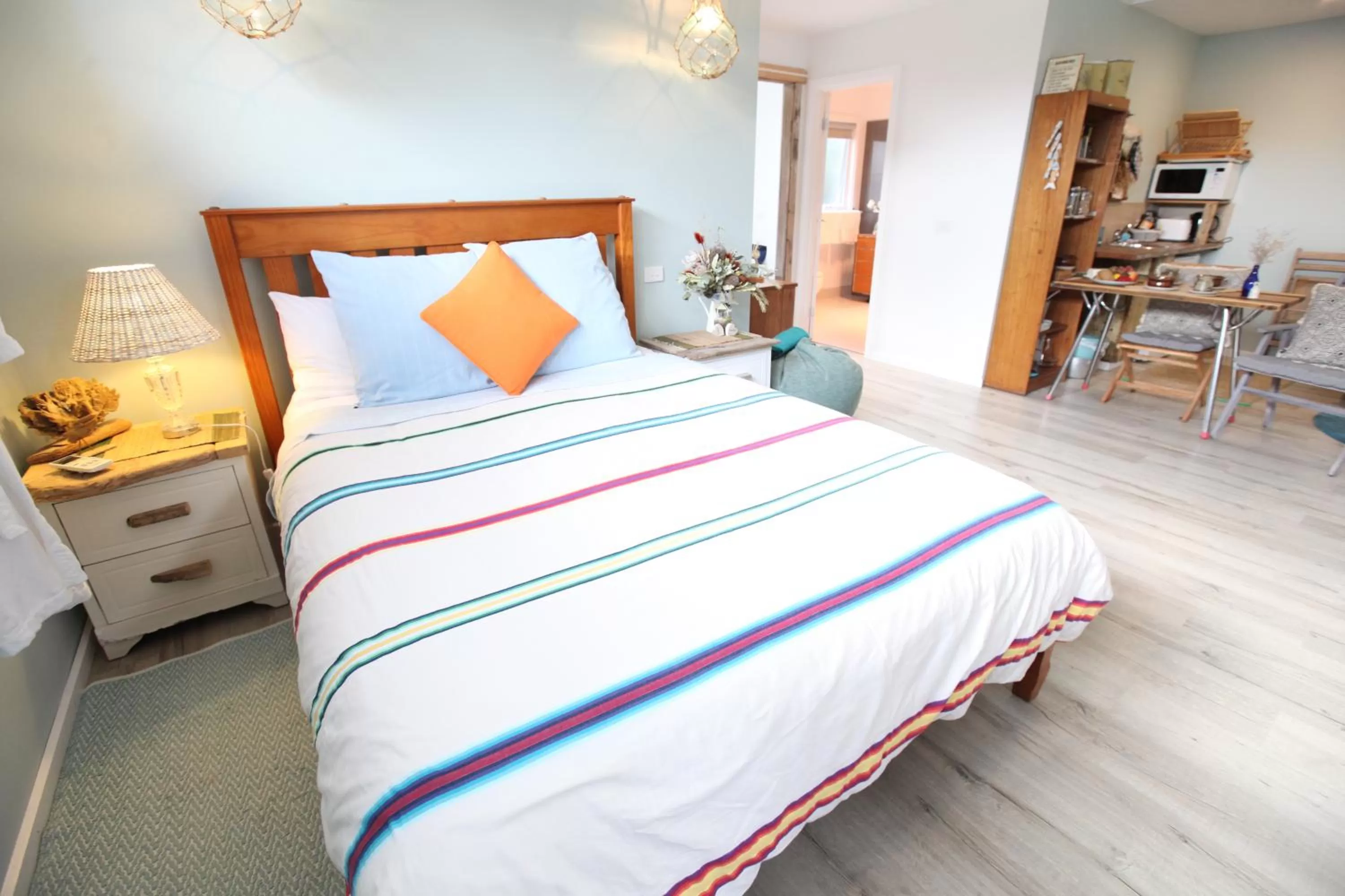 Bed in Sea Salt Bnb