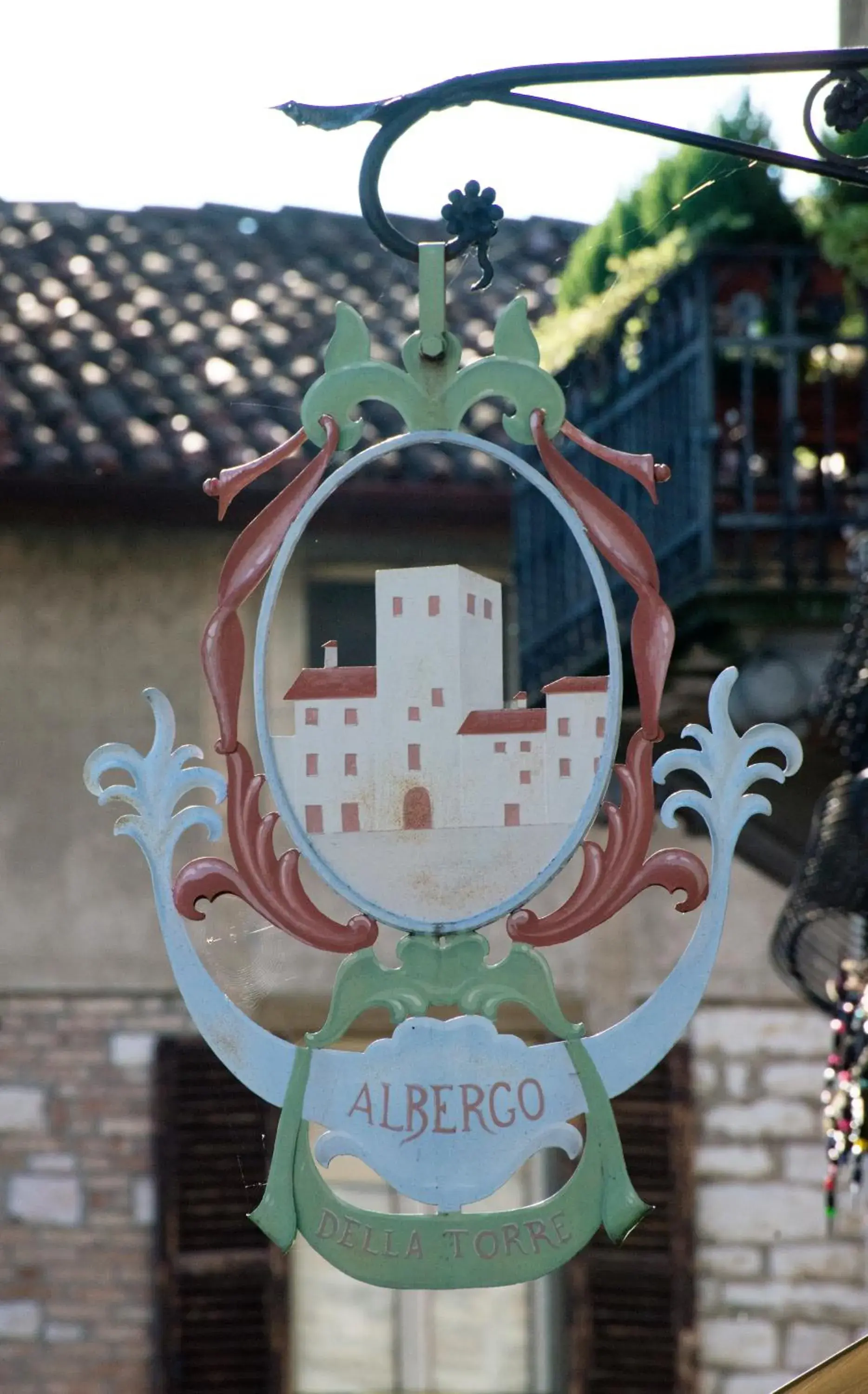 Property logo or sign in Albergo Ristorante Della Torre