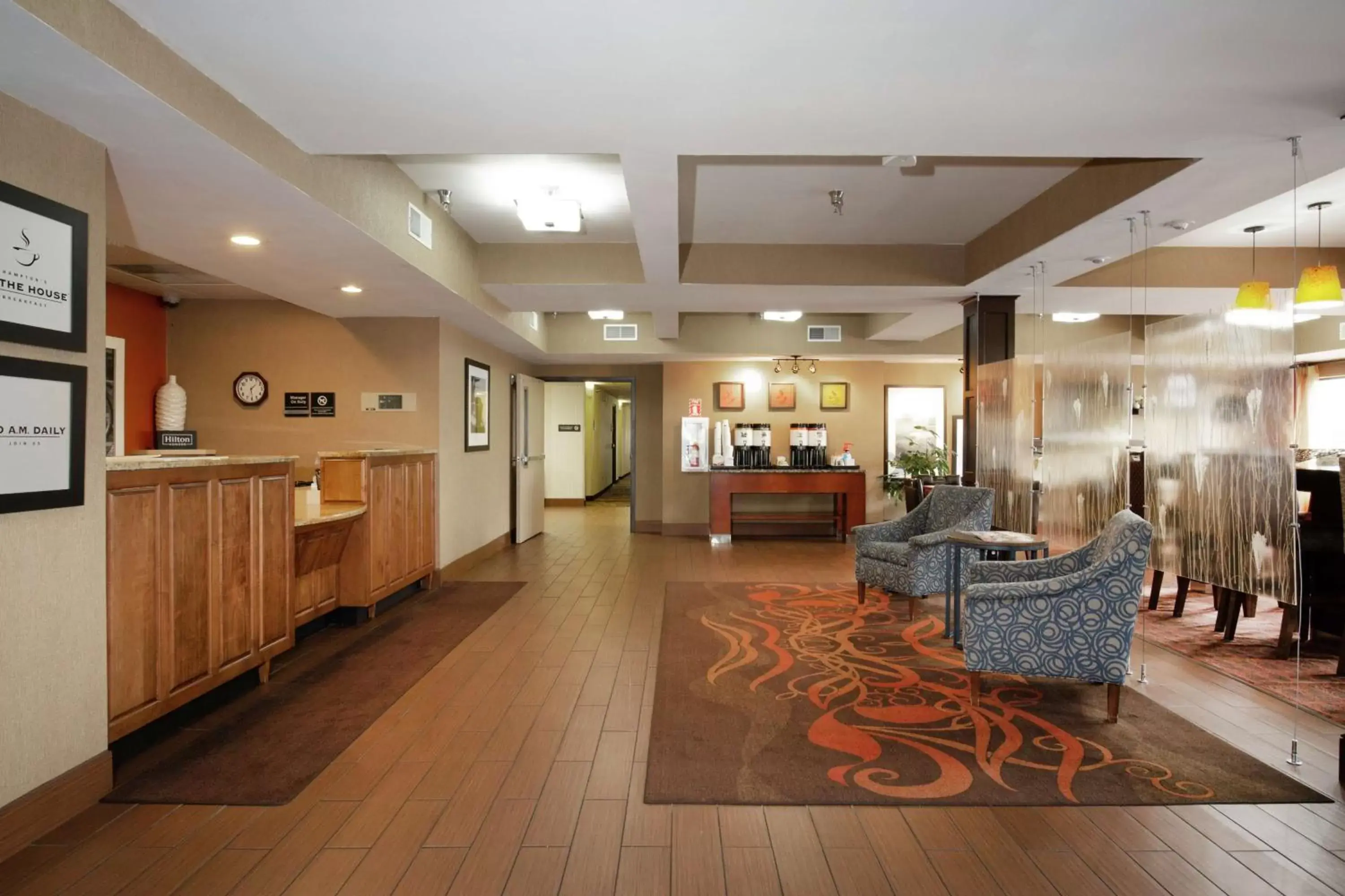 Lobby or reception in Hampton Inn St. Louis/Collinsville Lobby or reception in Hampton Inn St. Louis/Collinsville