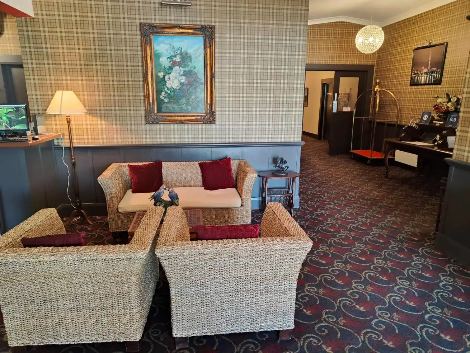 Lobby or reception, Seating Area in Gateway Motor Inn