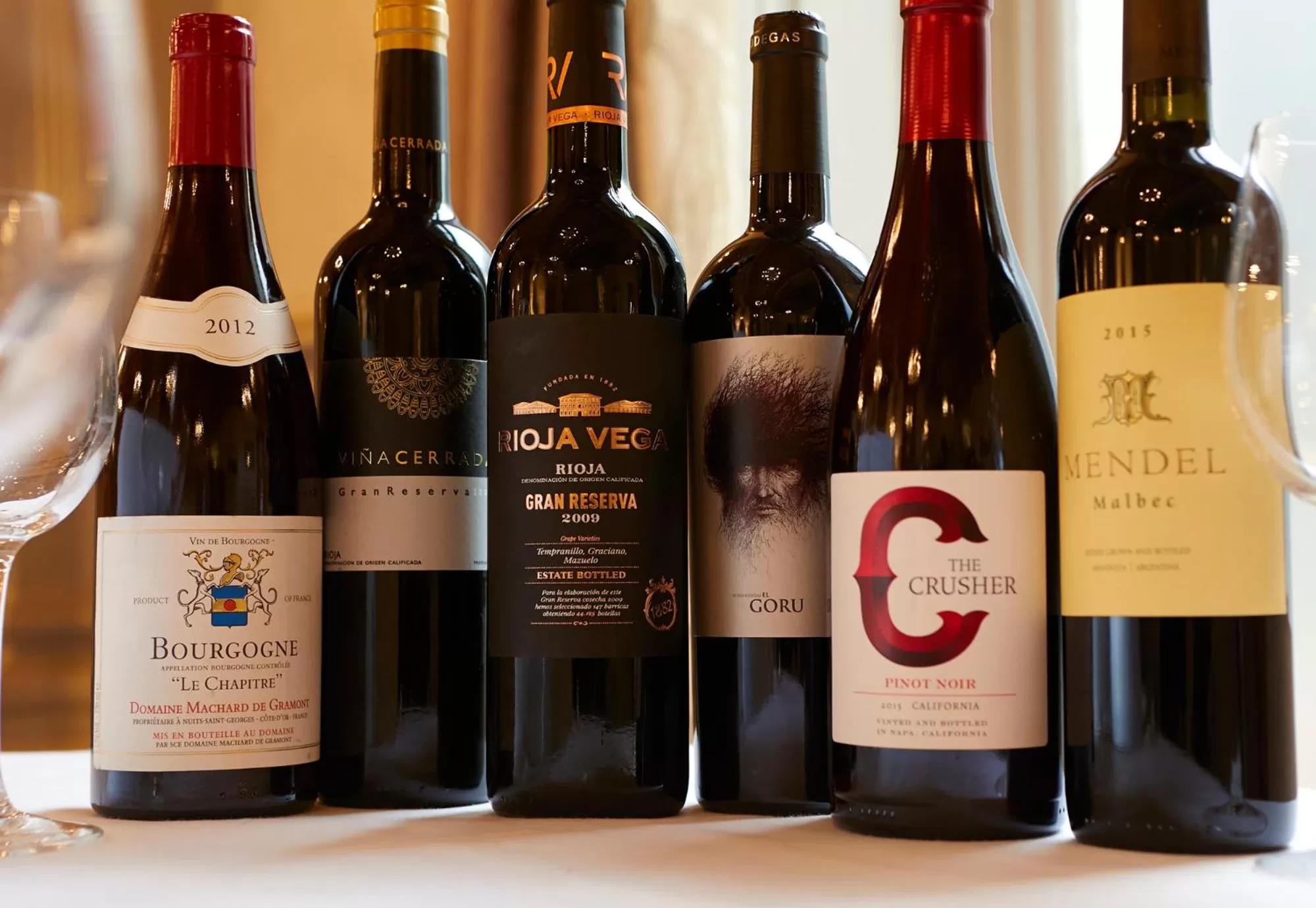 Alcoholic drinks in Palm Court Hotel