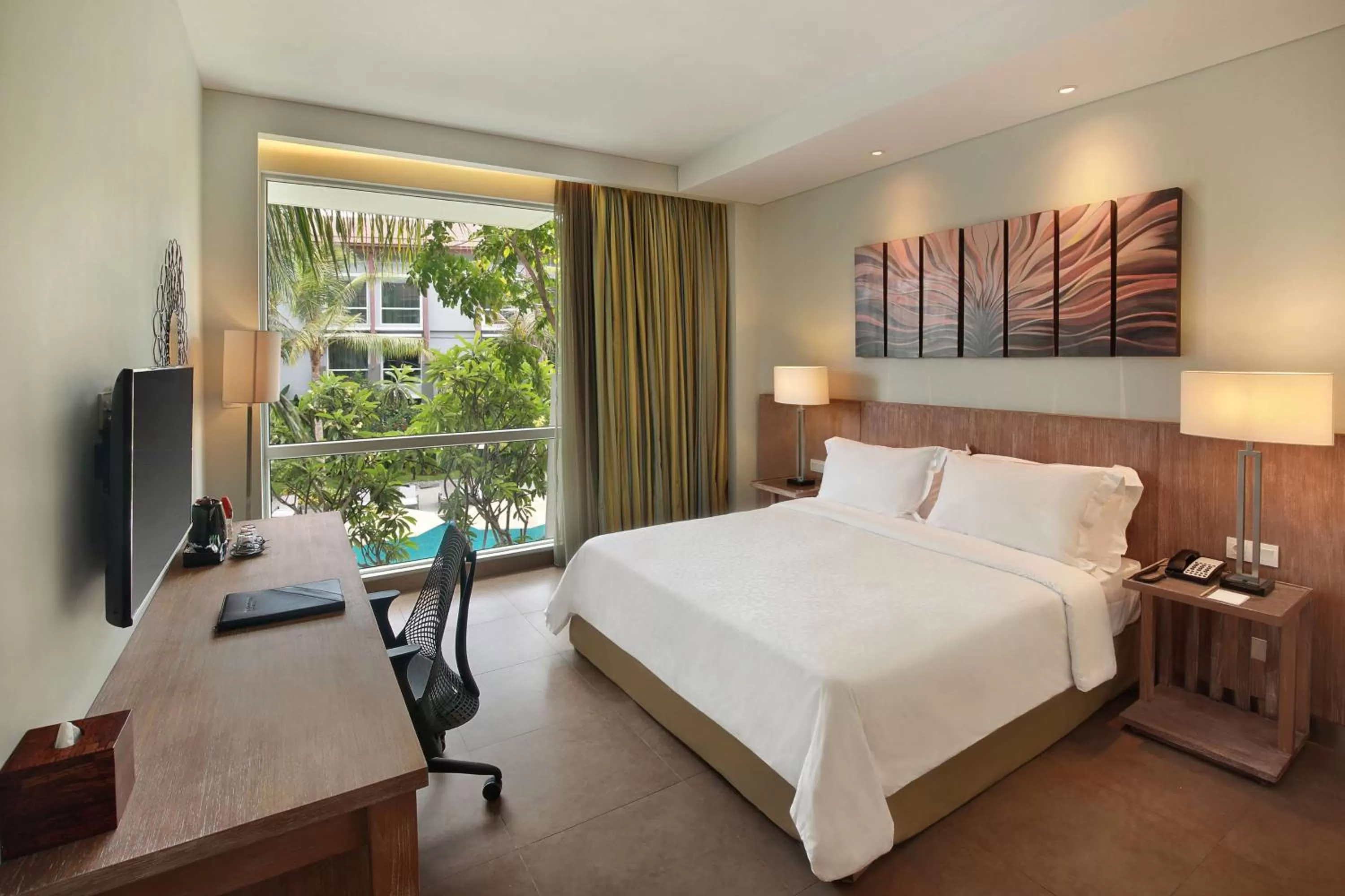 Bed in Hilton Garden Inn Bali Ngurah Rai Airport