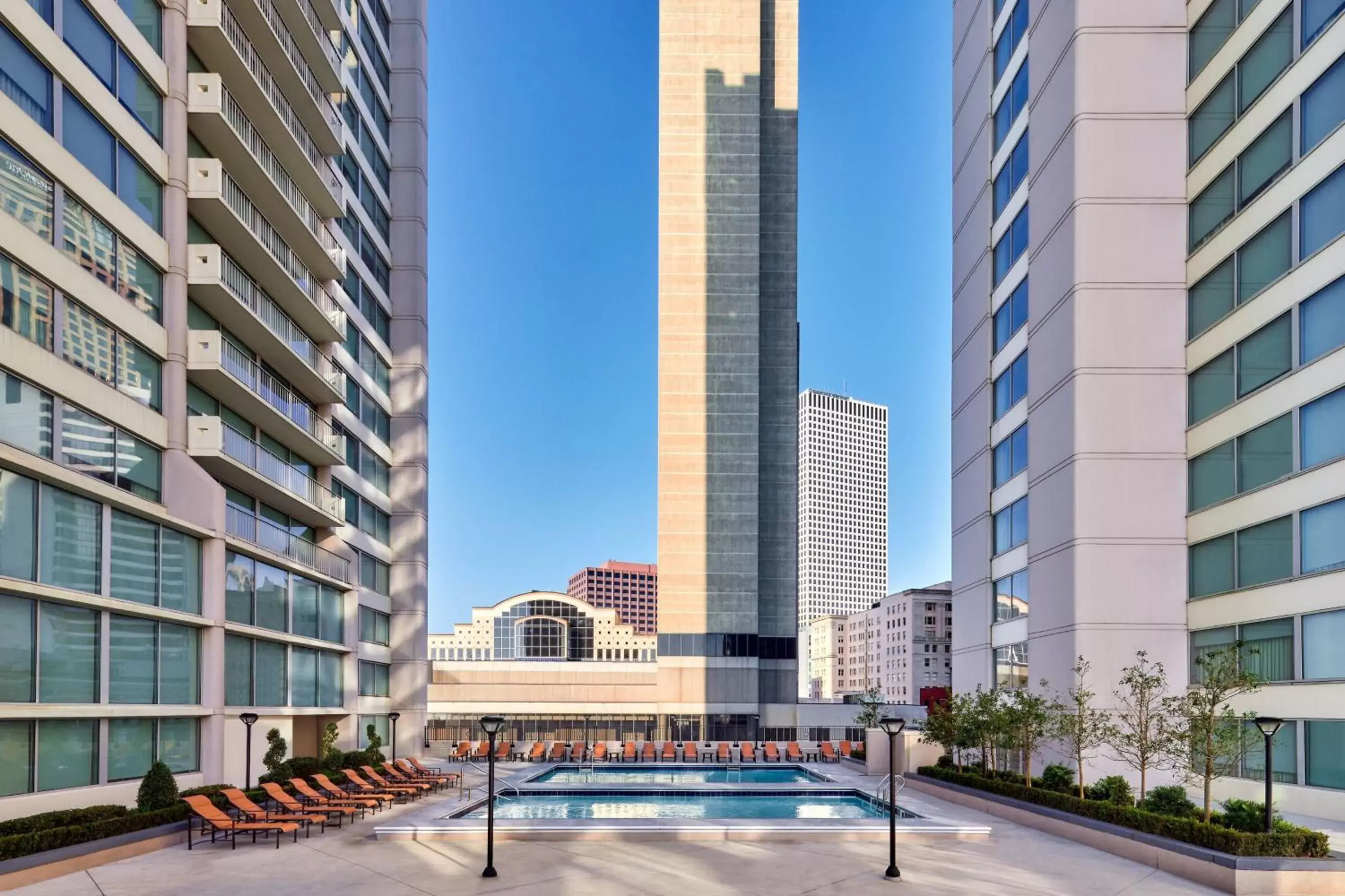 Swimming pool, Property Building in New Orleans Marriott