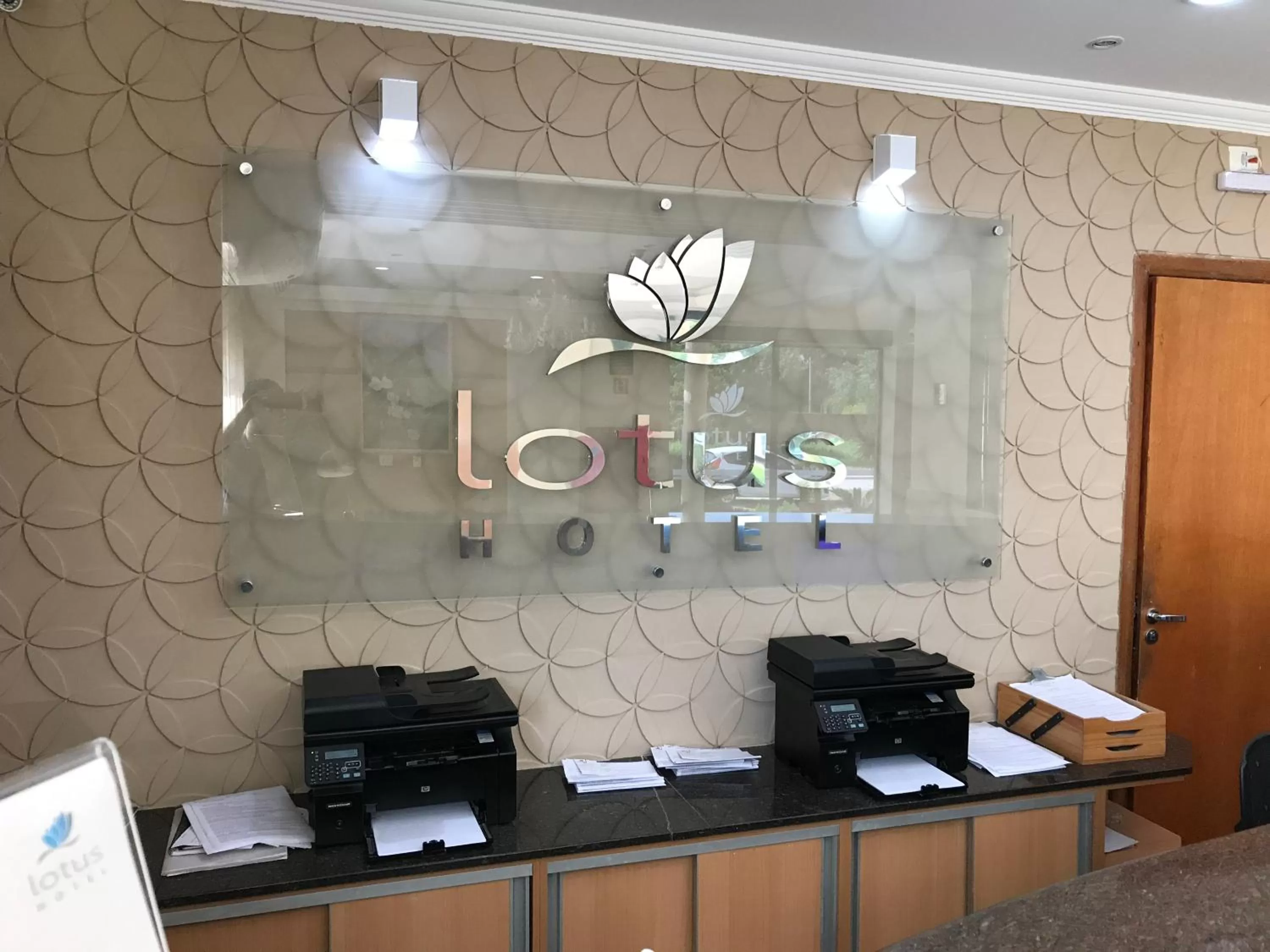 Lobby or reception in Lotus Hotel - à 6 km do Santuário de Aparecida-SP