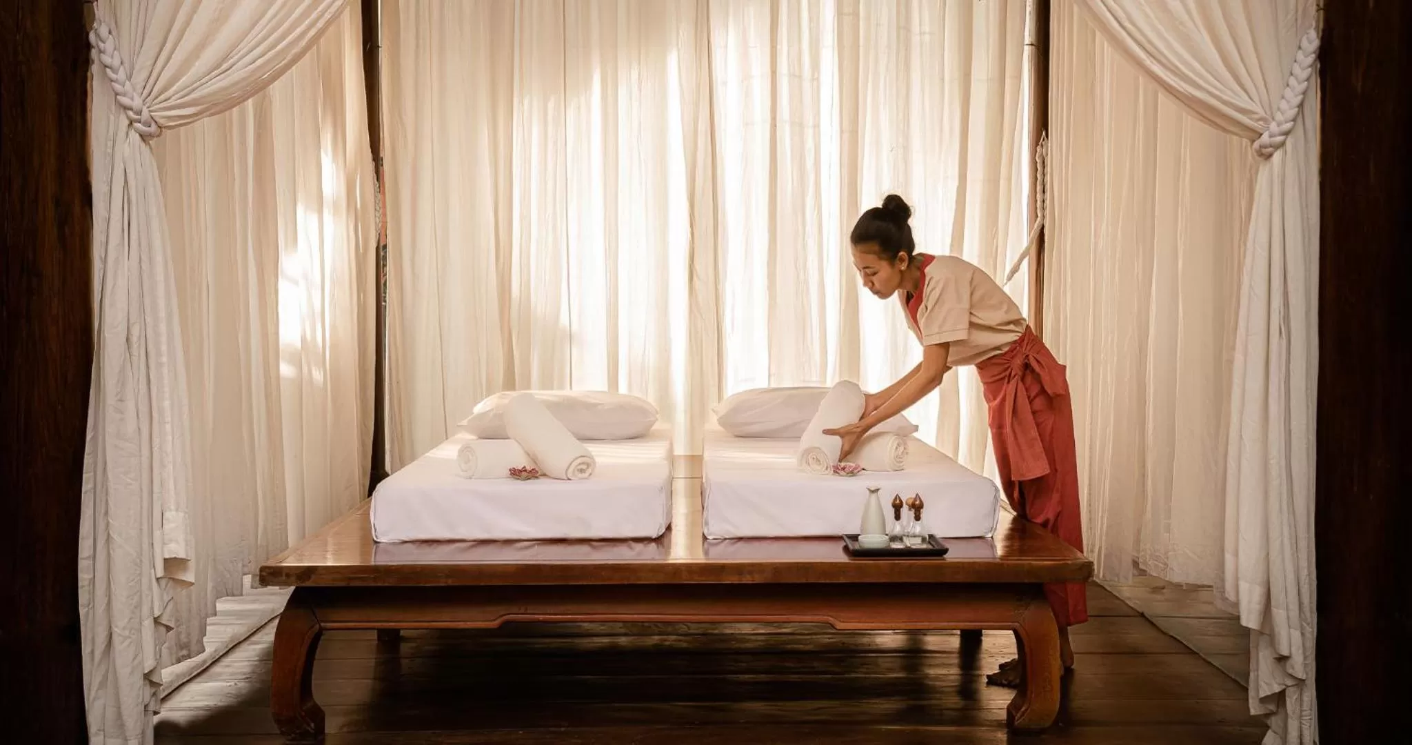 Spa and wellness centre/facilities, Bed in Angkor Village Hotel - Small Luxury Hotels of the World