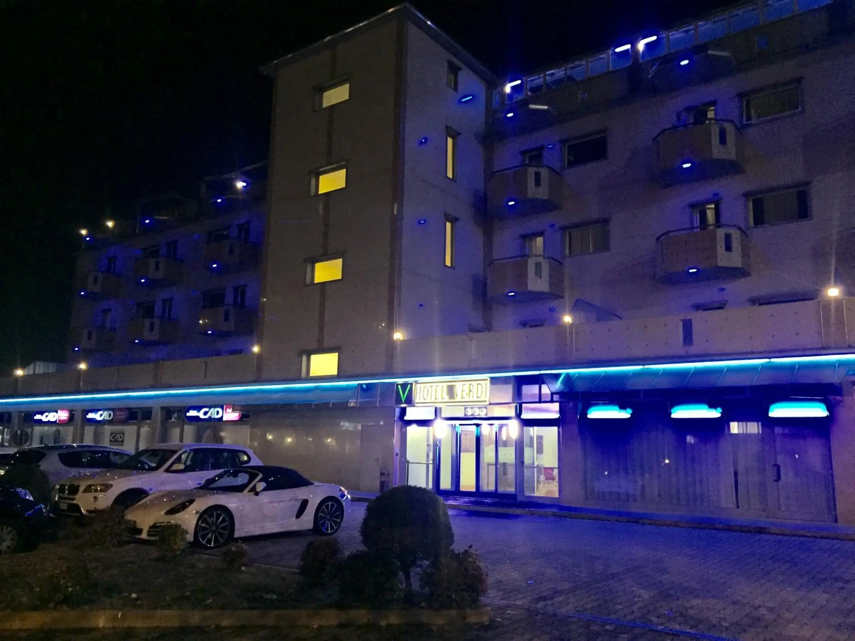 Facade/entrance, Property Building in Hotel Verdi