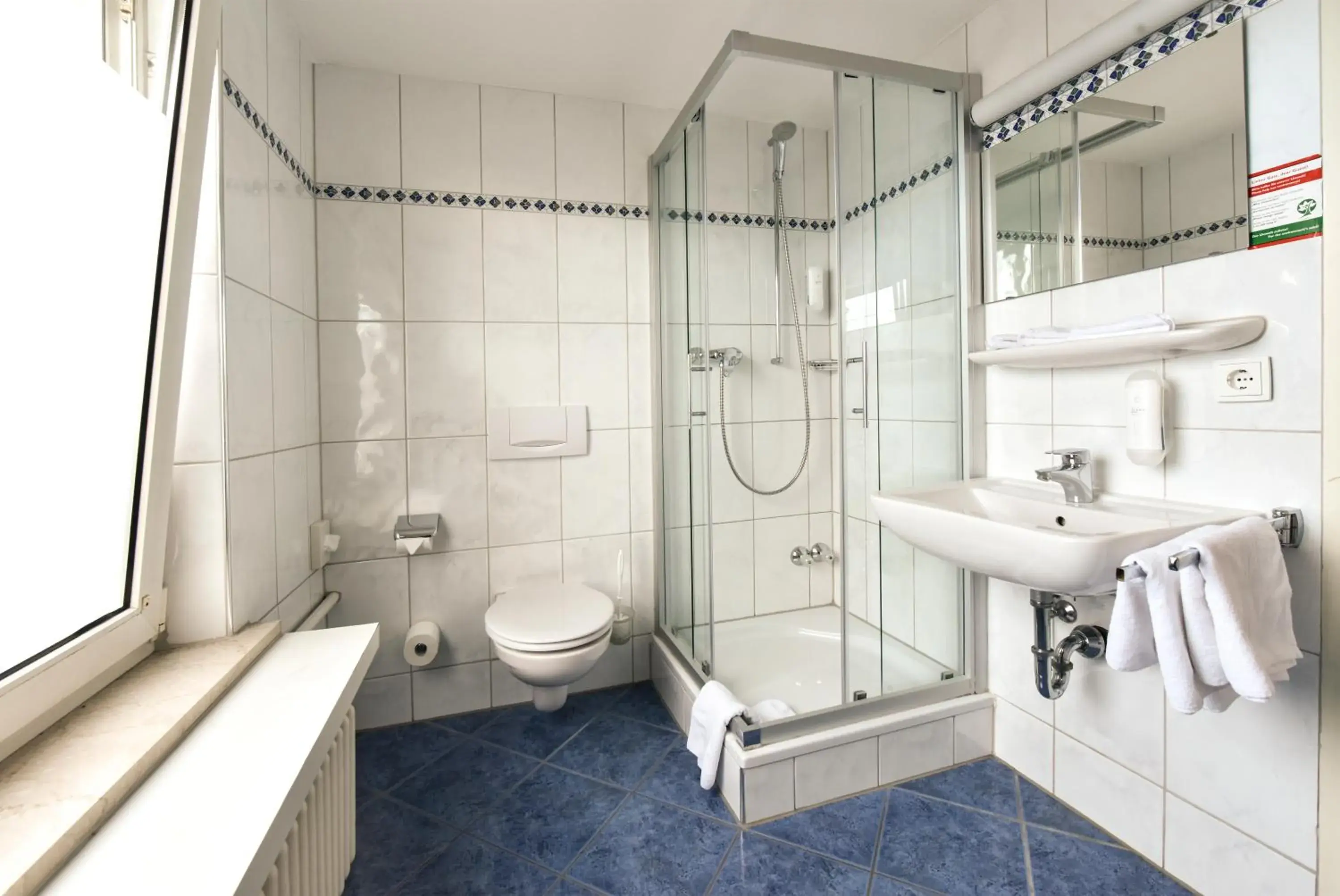 Bathroom in Hotel ADRIA München