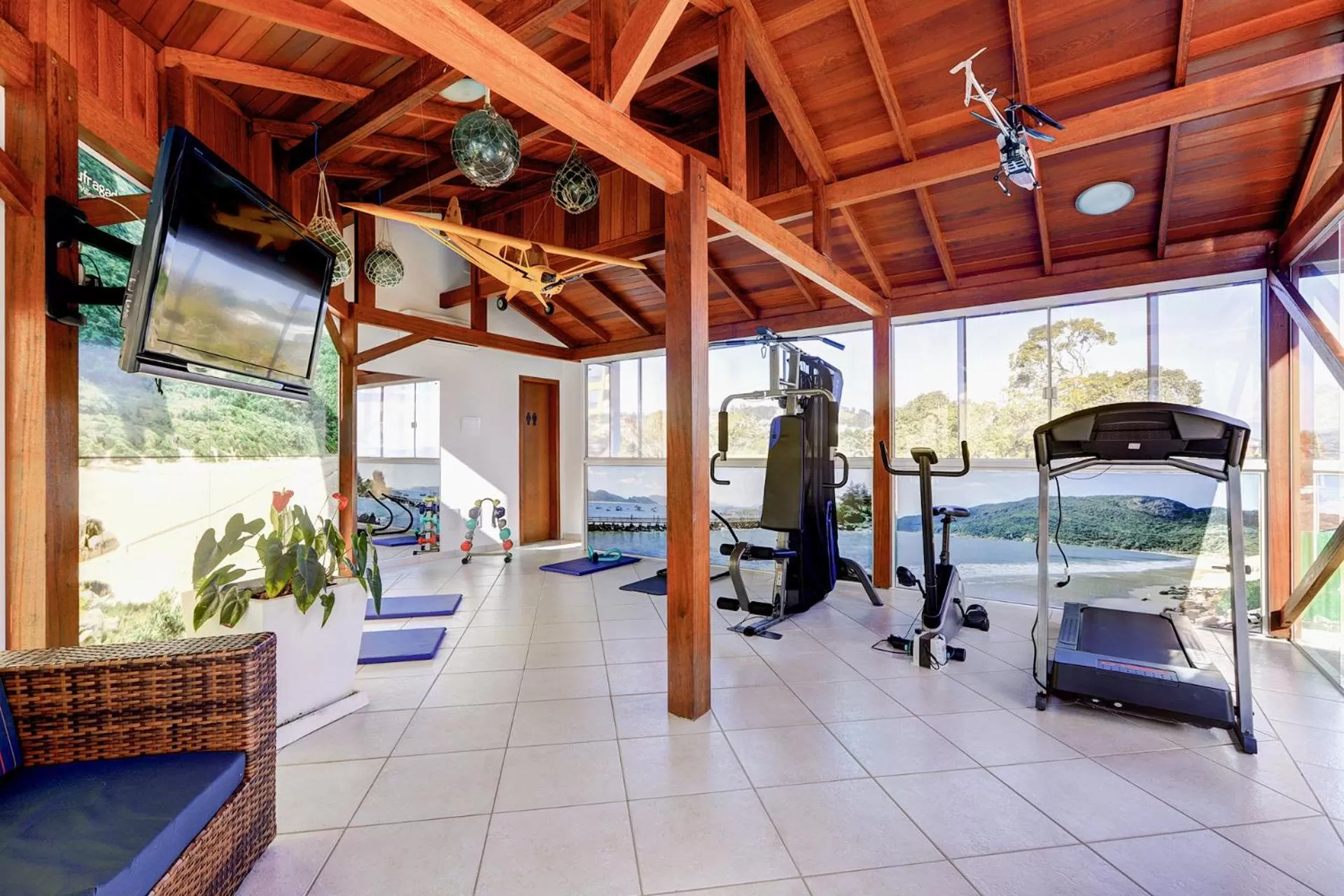 Fitness centre/facilities, Bed in Village Paraíso