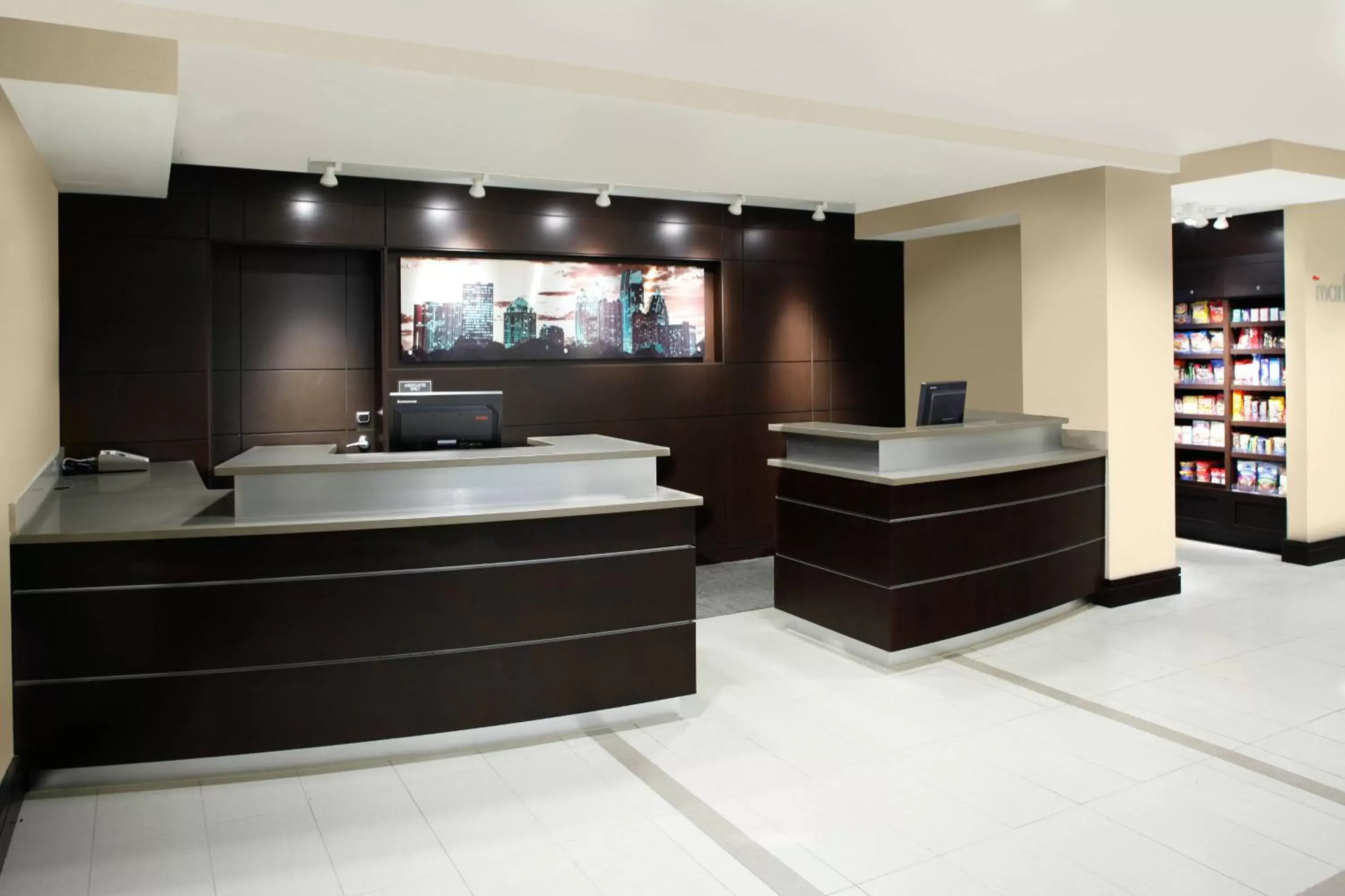 Lobby or reception, Bathroom in Residence Inn by Marriott Atlanta Midtown/Georgia Tech