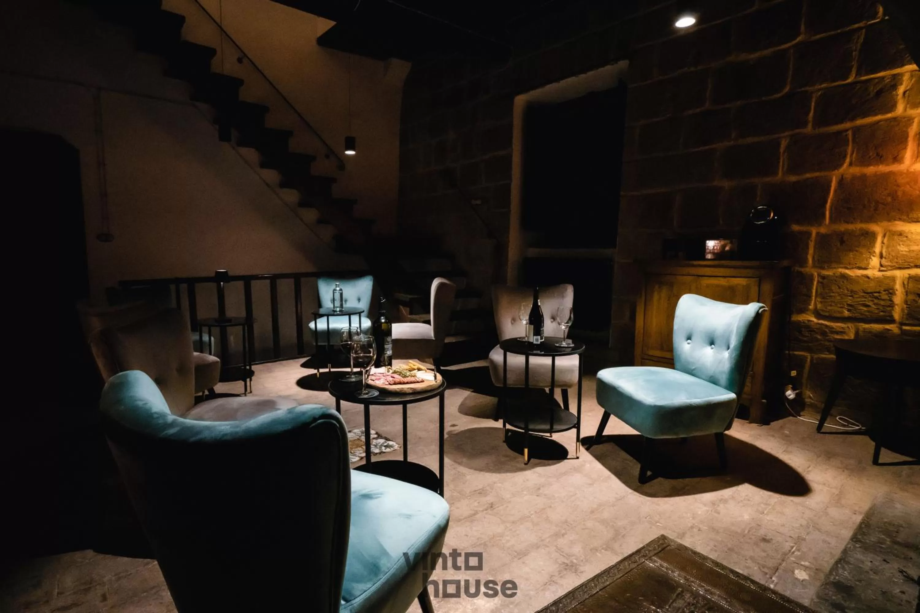 Living room in Libera Mente Civita