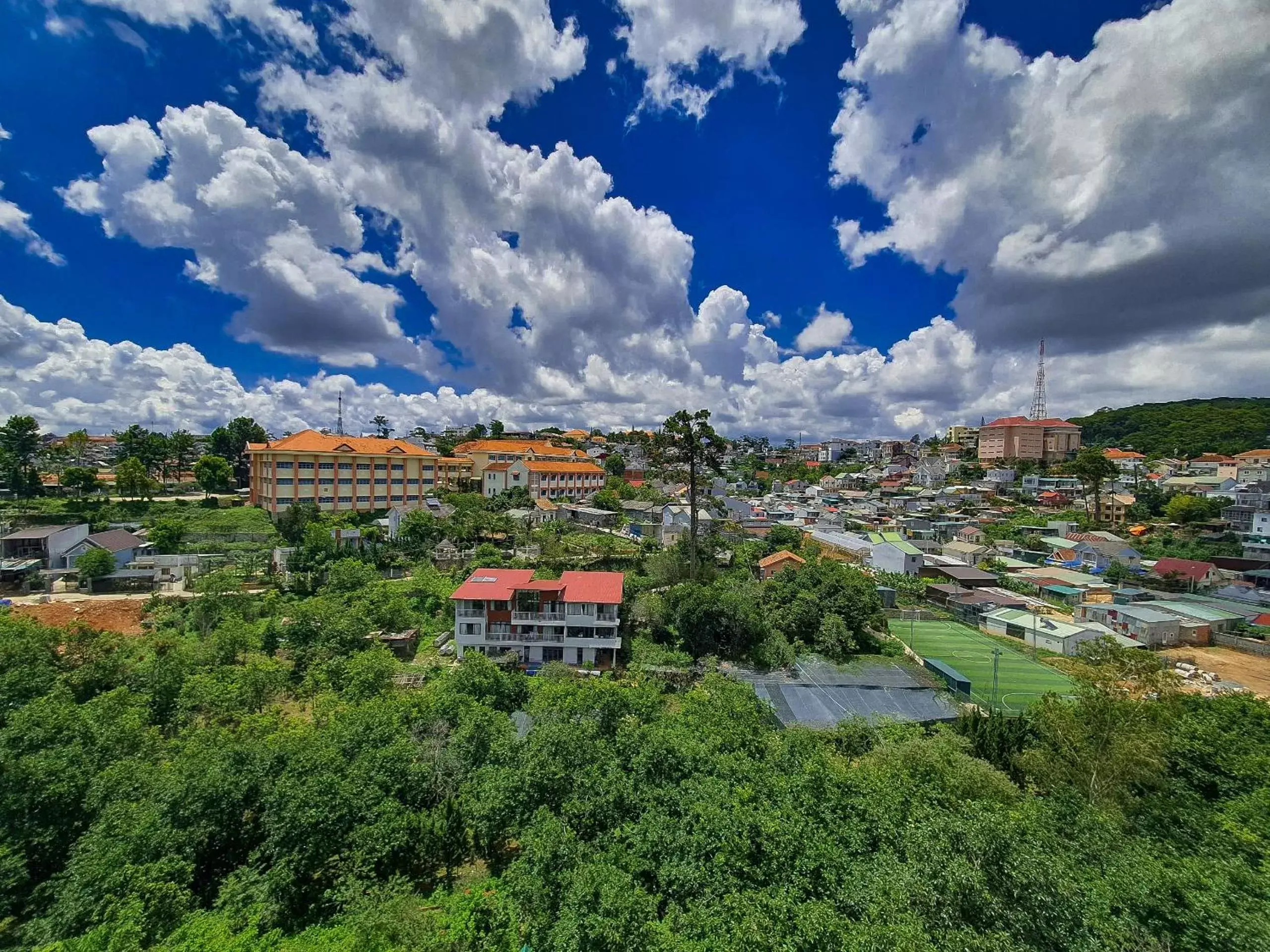 Day, Bird's-eye View in Hong Mon Villa