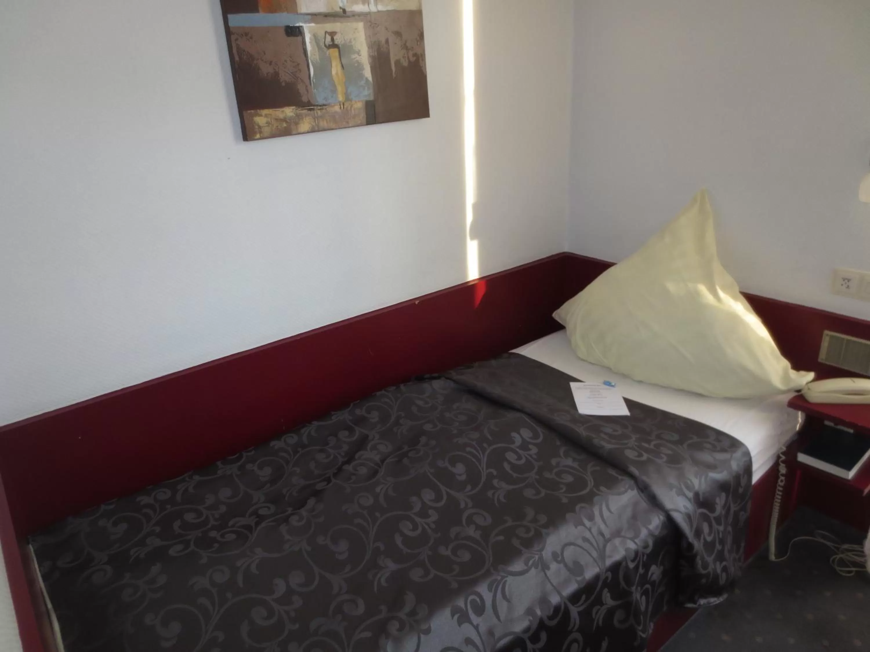 Bed in Hotel Corsten