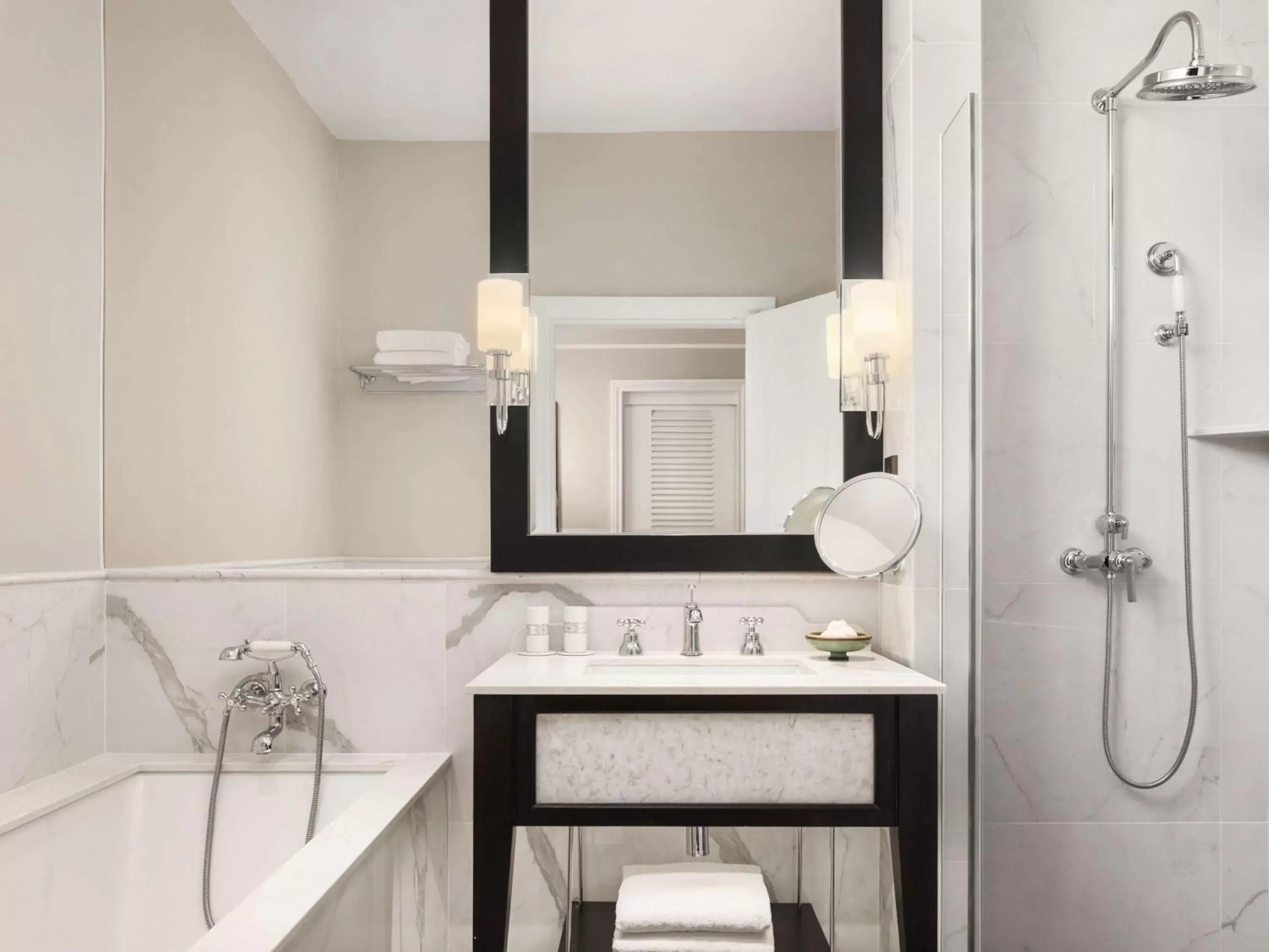 Photo of the whole room, Bathroom in Raffles Hotel Le Royal