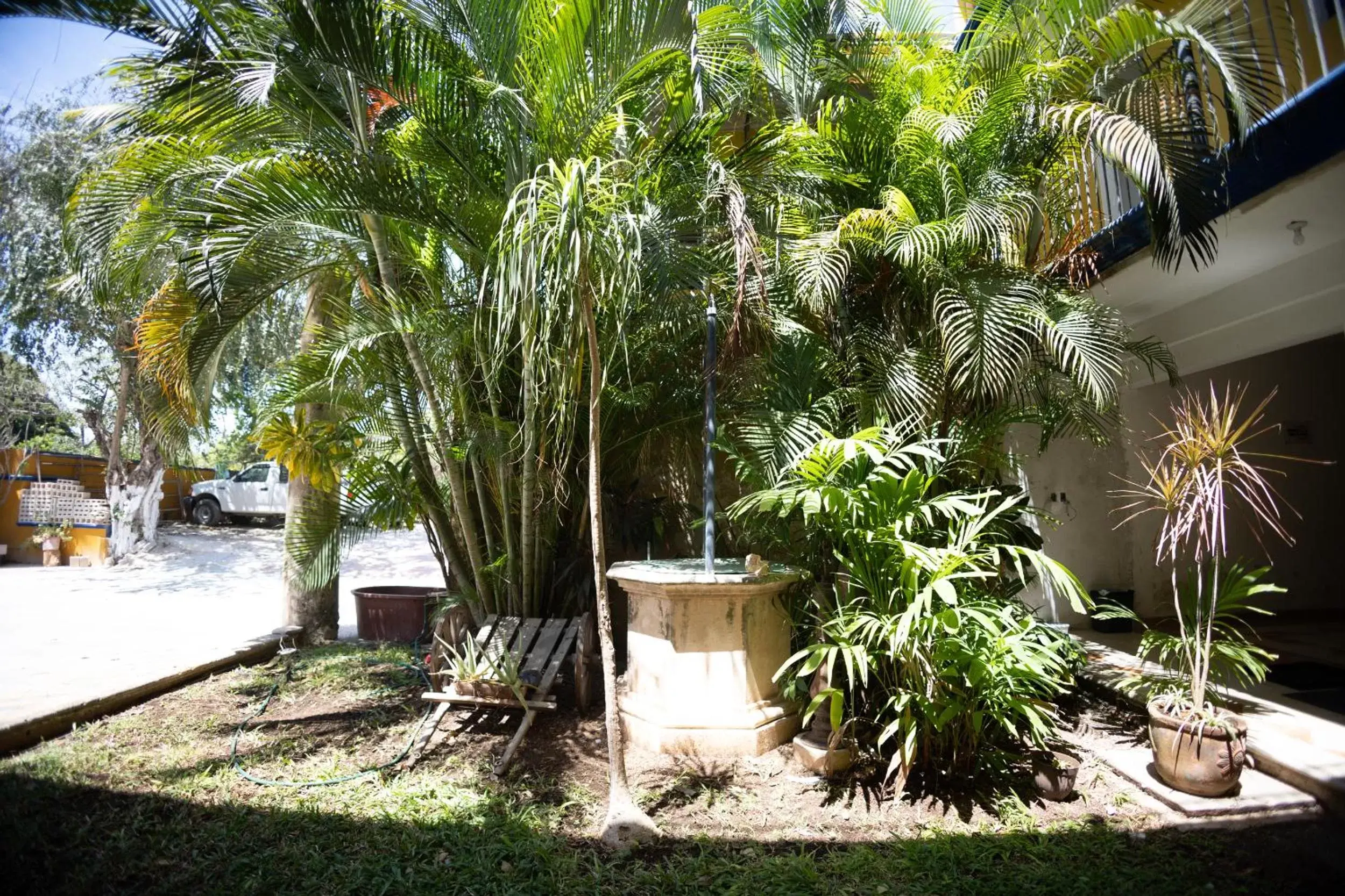 Patio in Hotel Nicte-Ha