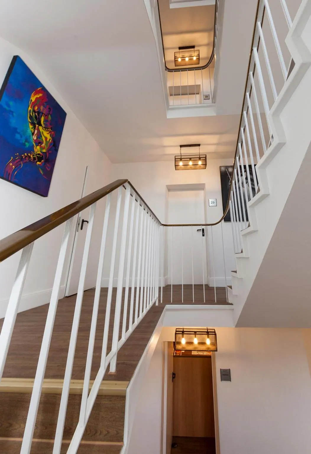 Lobby or reception in Hotel Keese Hamburg