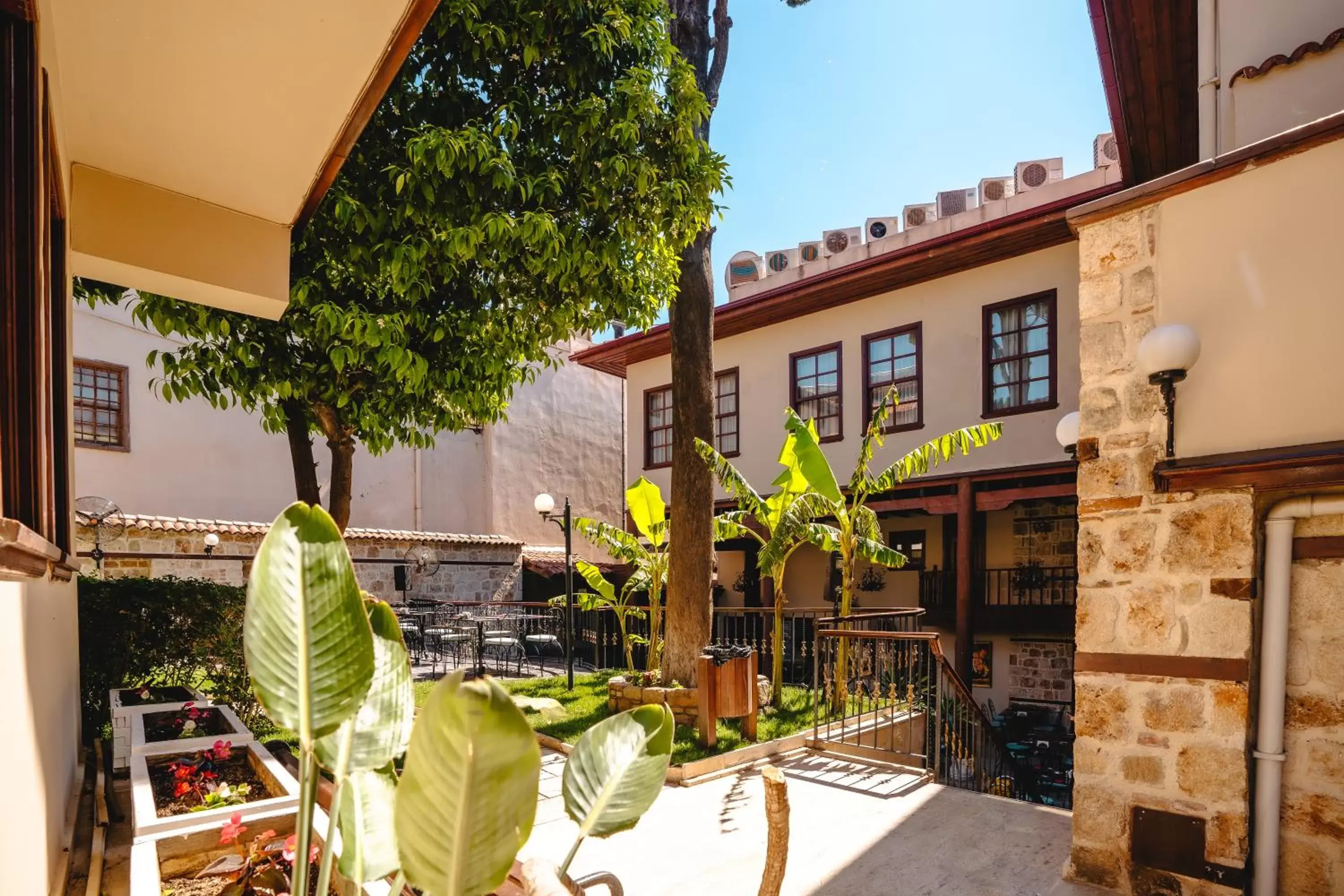 Patio, Restaurant/Places to Eat in Mediterra Art Hotel Antalya