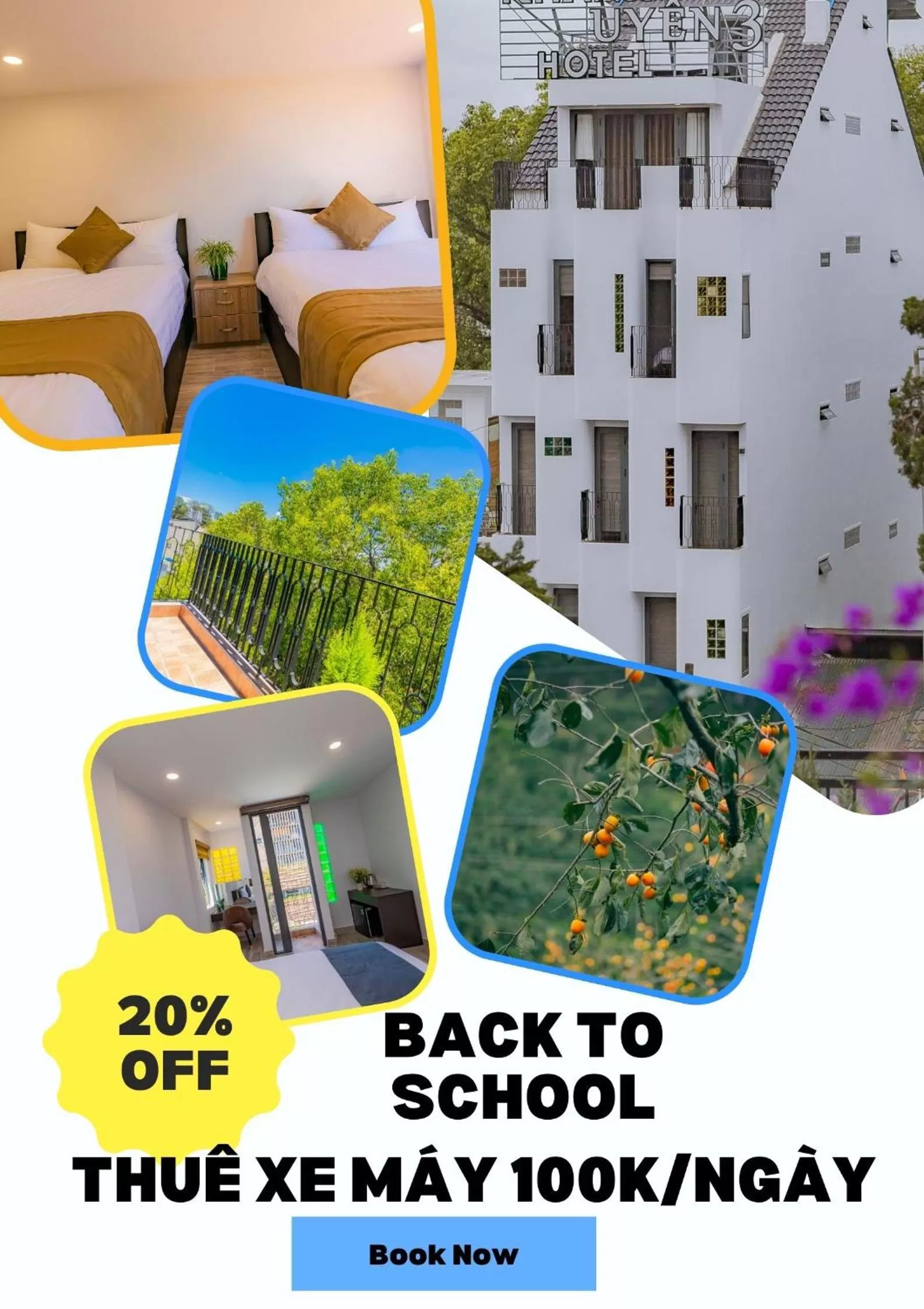 Text overlay in Khanh Uyen 3 Hotel