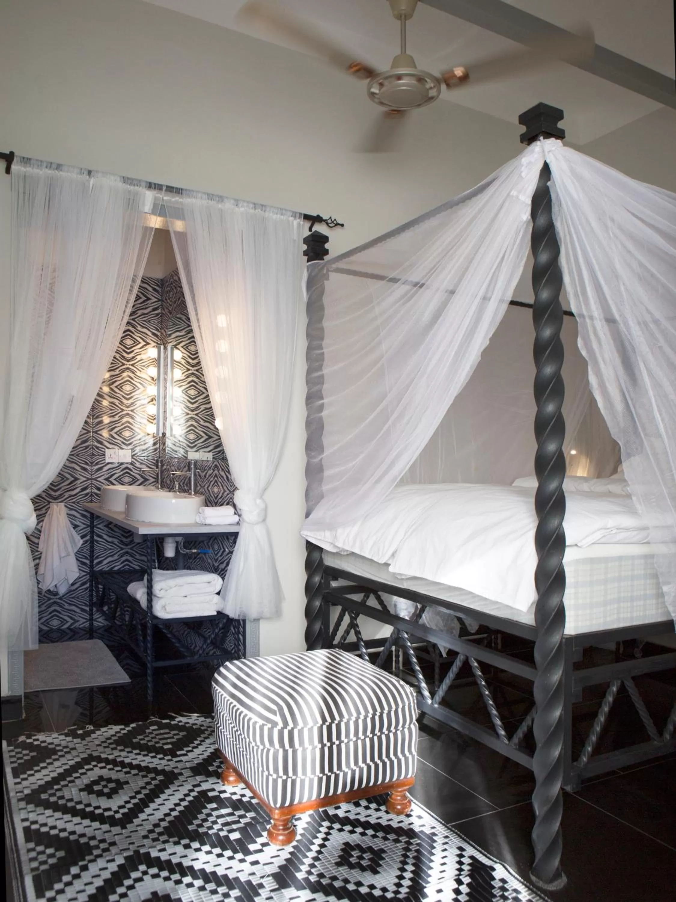 Bed in RoofTop Boutique Hotel Adults Only