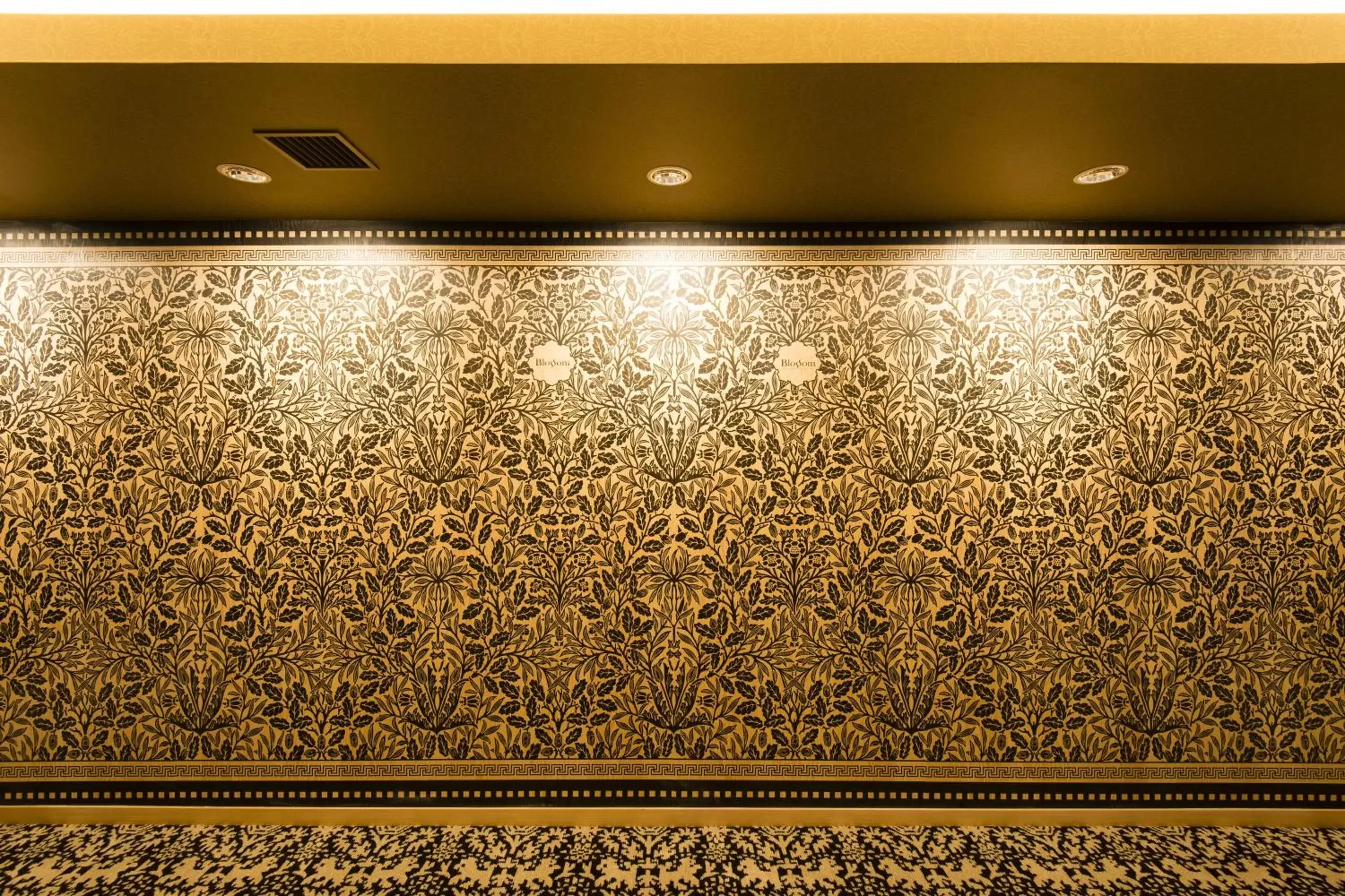 Decorative detail in JR Kyushu Hotel Blossom Oita